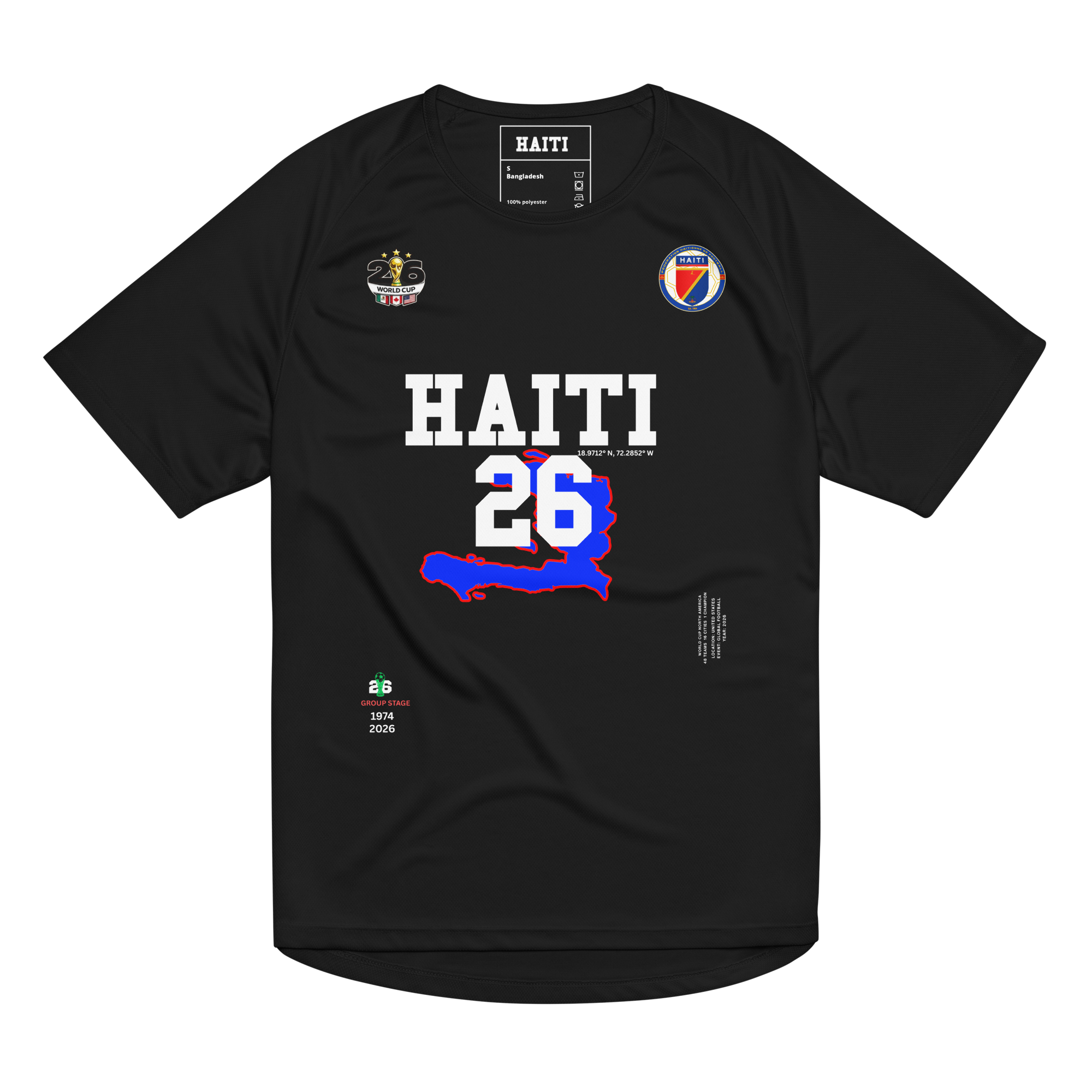 Haiti World Cup Streetwear Jersey
