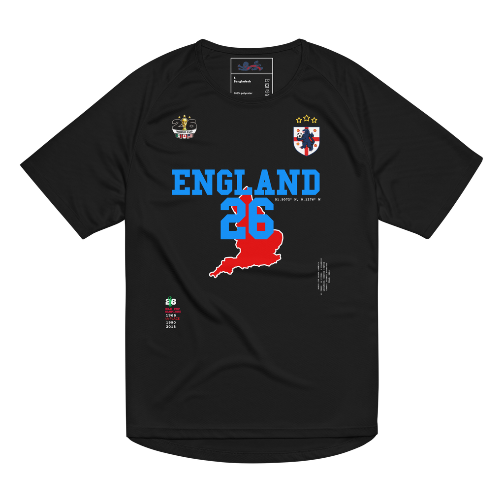 England 2026 World Cup 2026 Streetwear Soccer Jersey