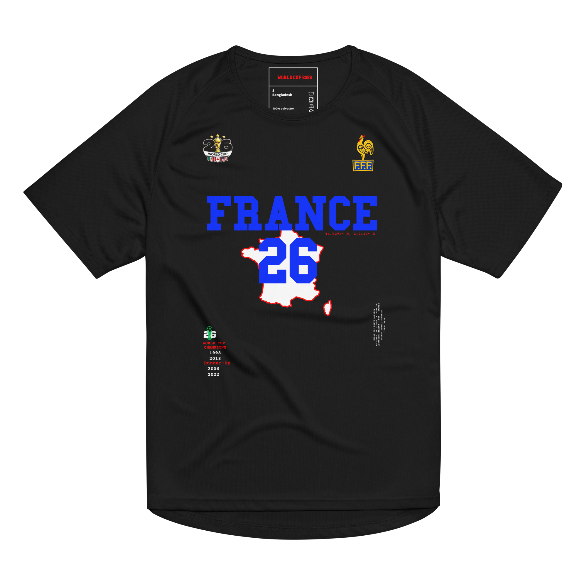 France 2026 World Cup 2026 Streetwear Soccer Jersey