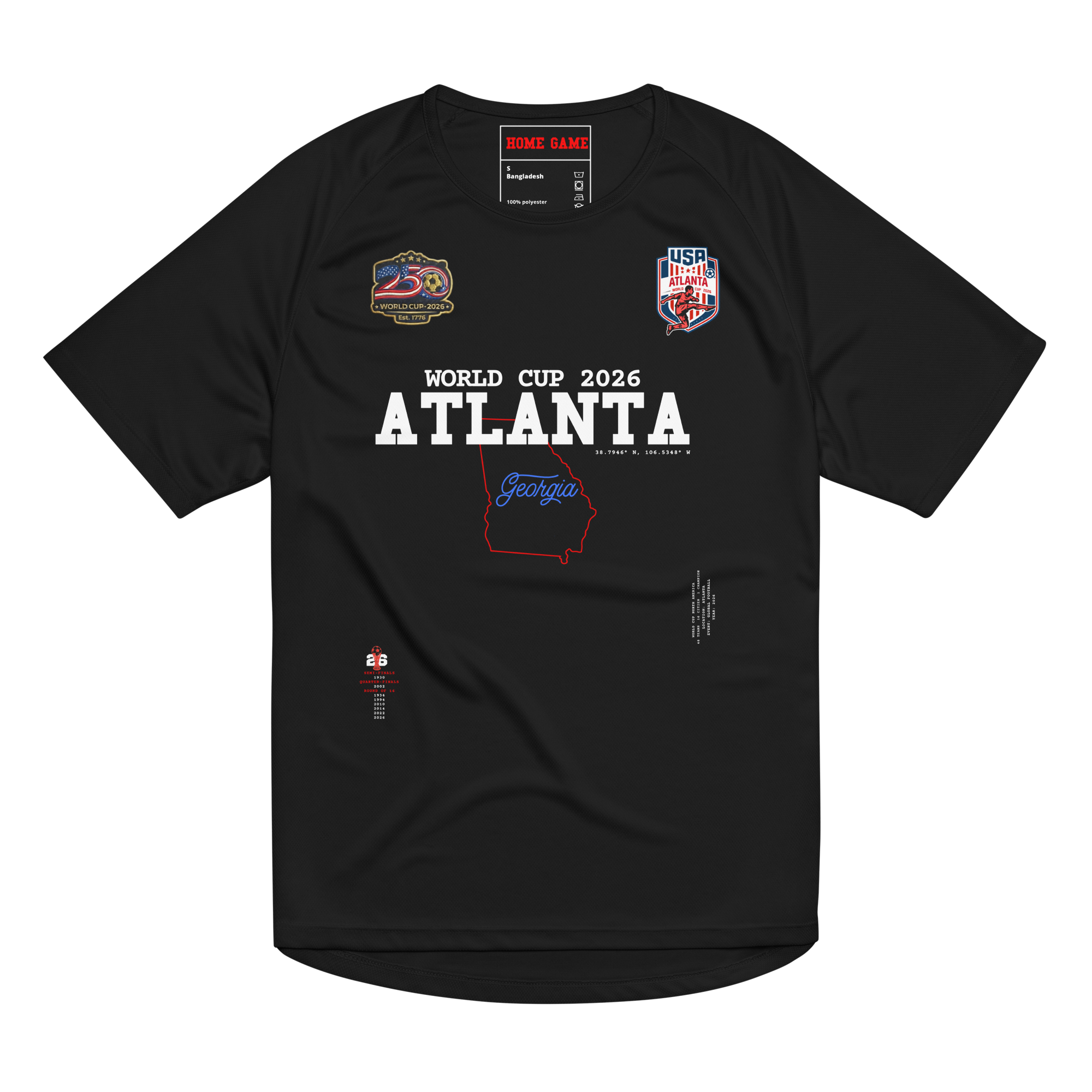 ATLANTA World Cup 2026 Streetwear Soccer Jersey
