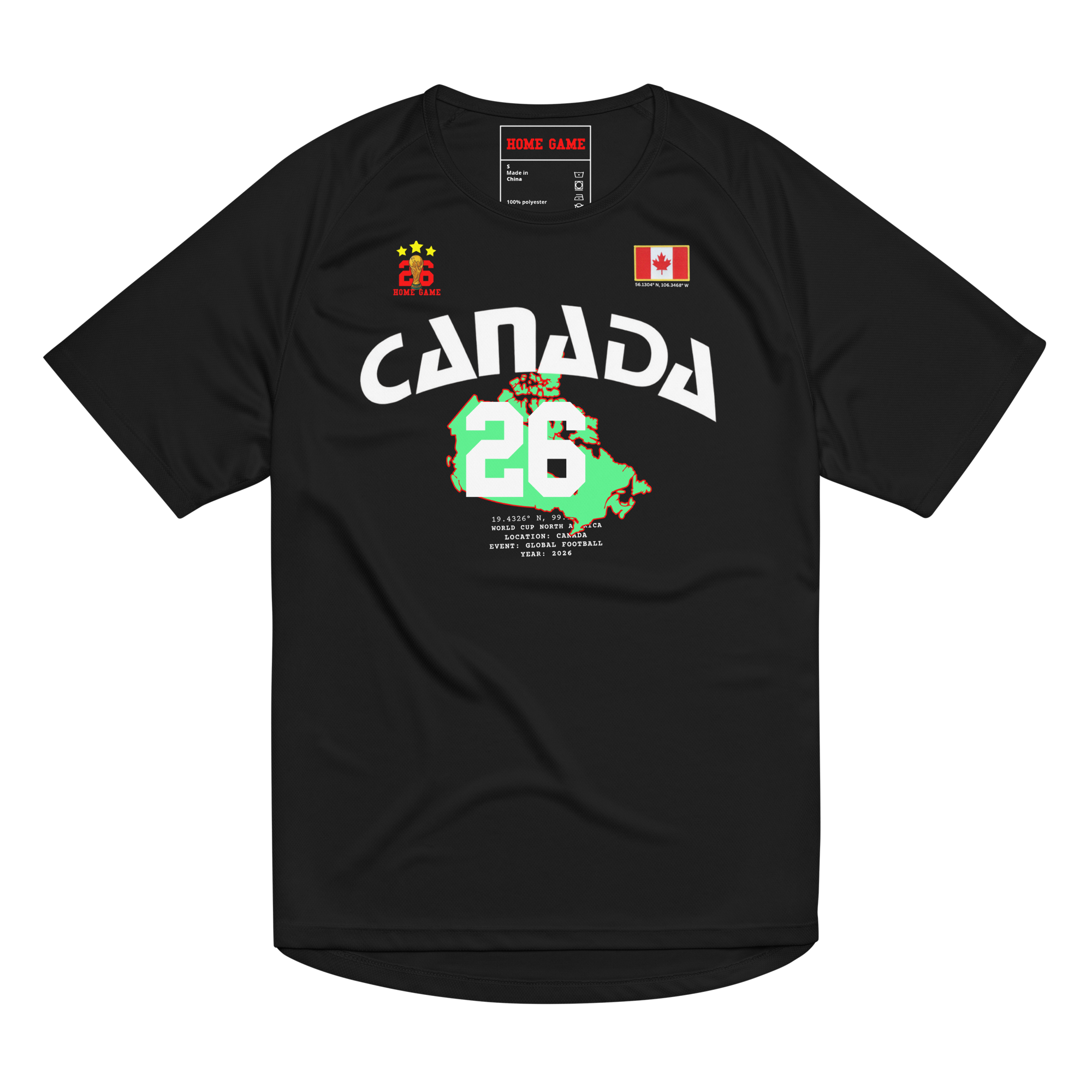 Canada 2026 World Cup 2026 Streetwear Soccer Jersey