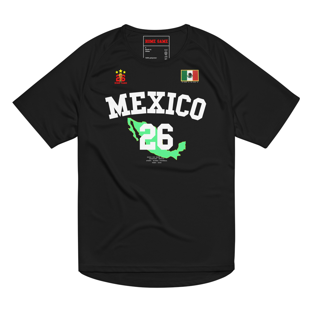 Mexico 2026 World Cup Streetwear Jersey