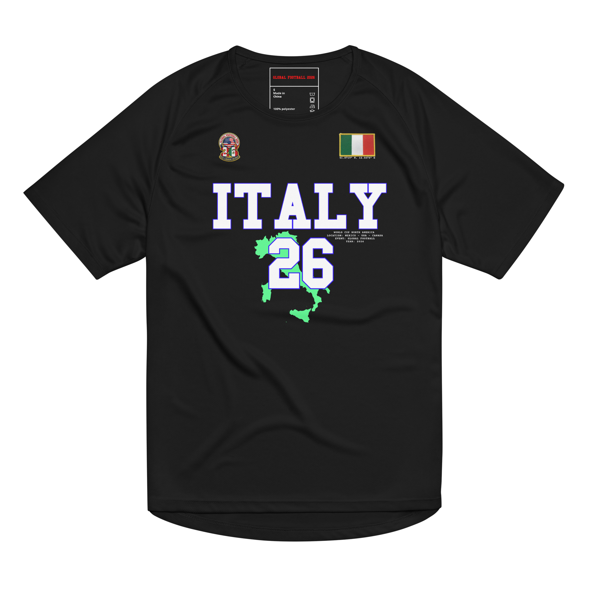 ITALY 2026 Streetwear Soccer Jersey