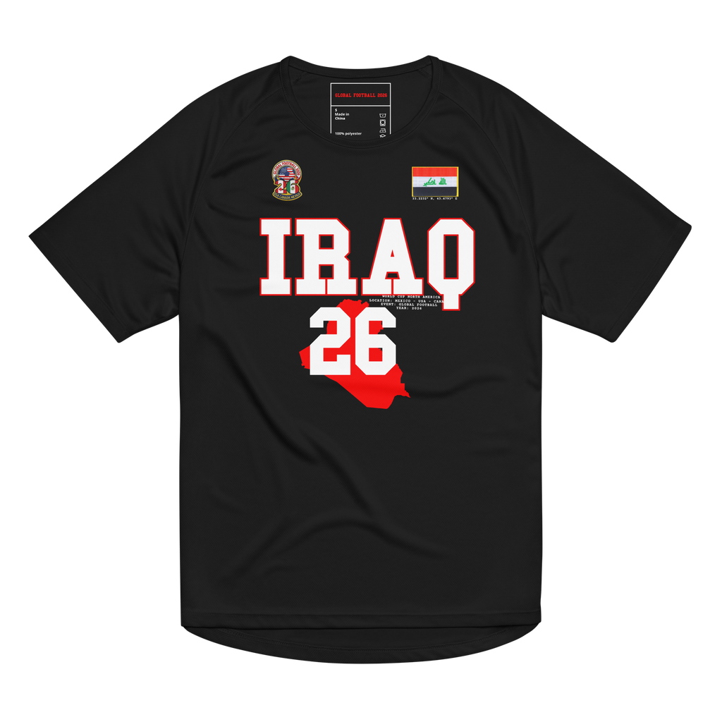 IRAQ 2026 Streetwear Soccer Jersey