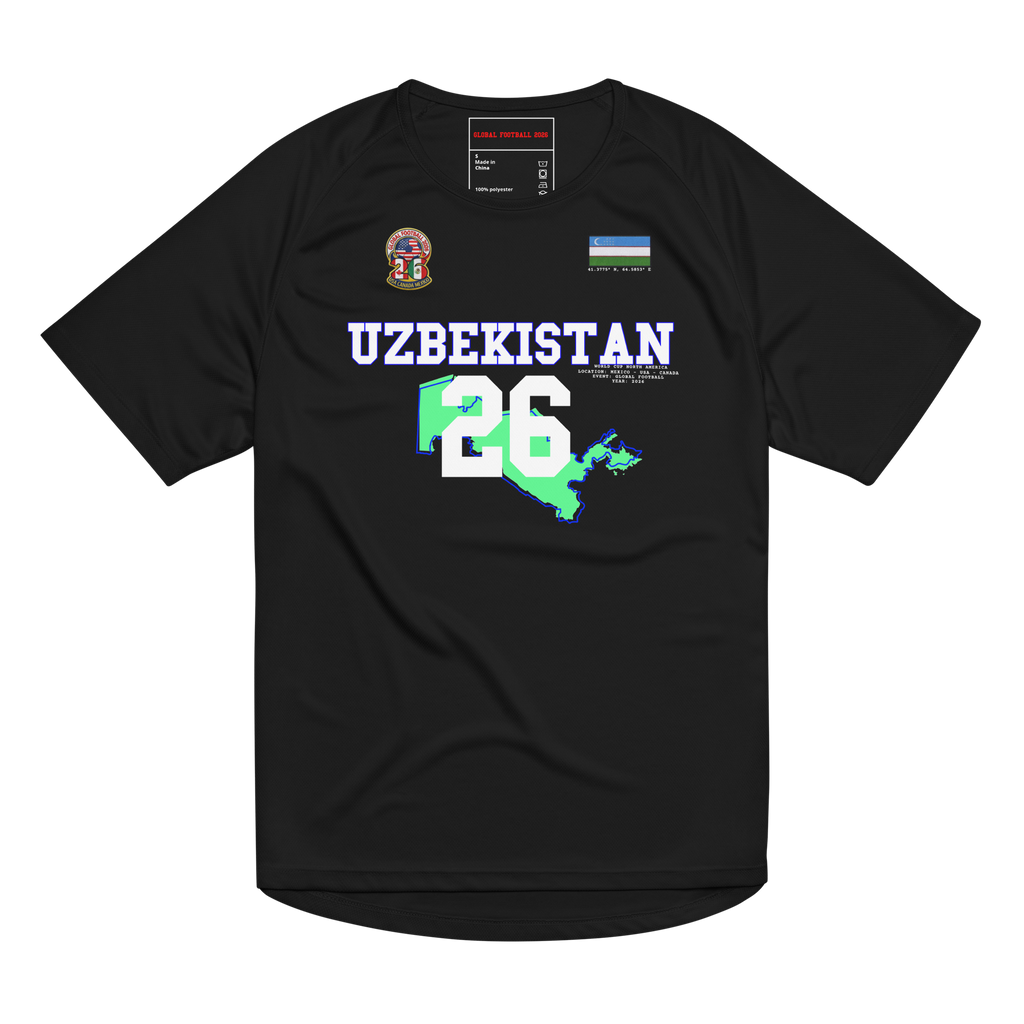 UZBEKISTAN 2026 Streetwear Soccer Jersey