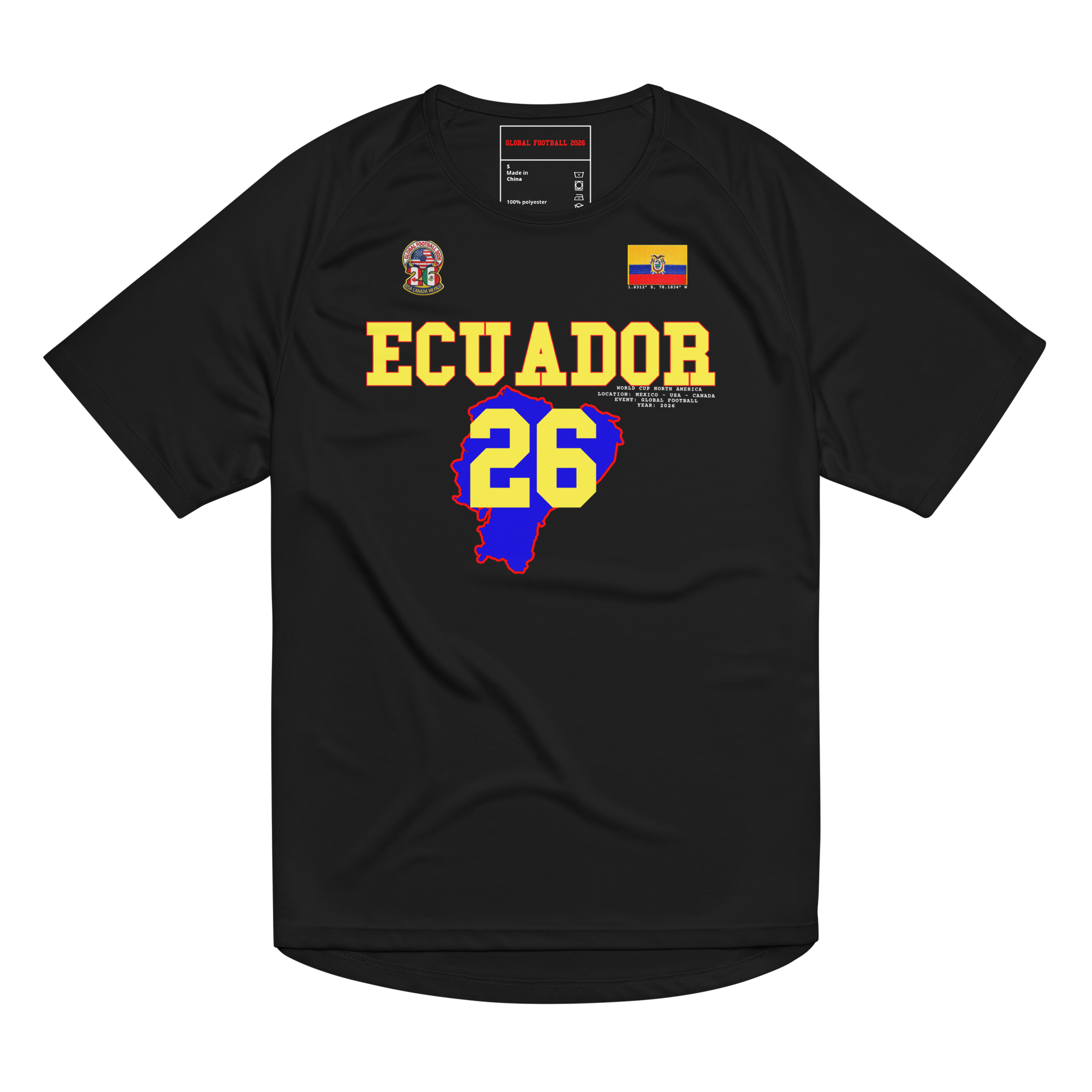 Ecuador 2026 Streetwear Soccer Jersey