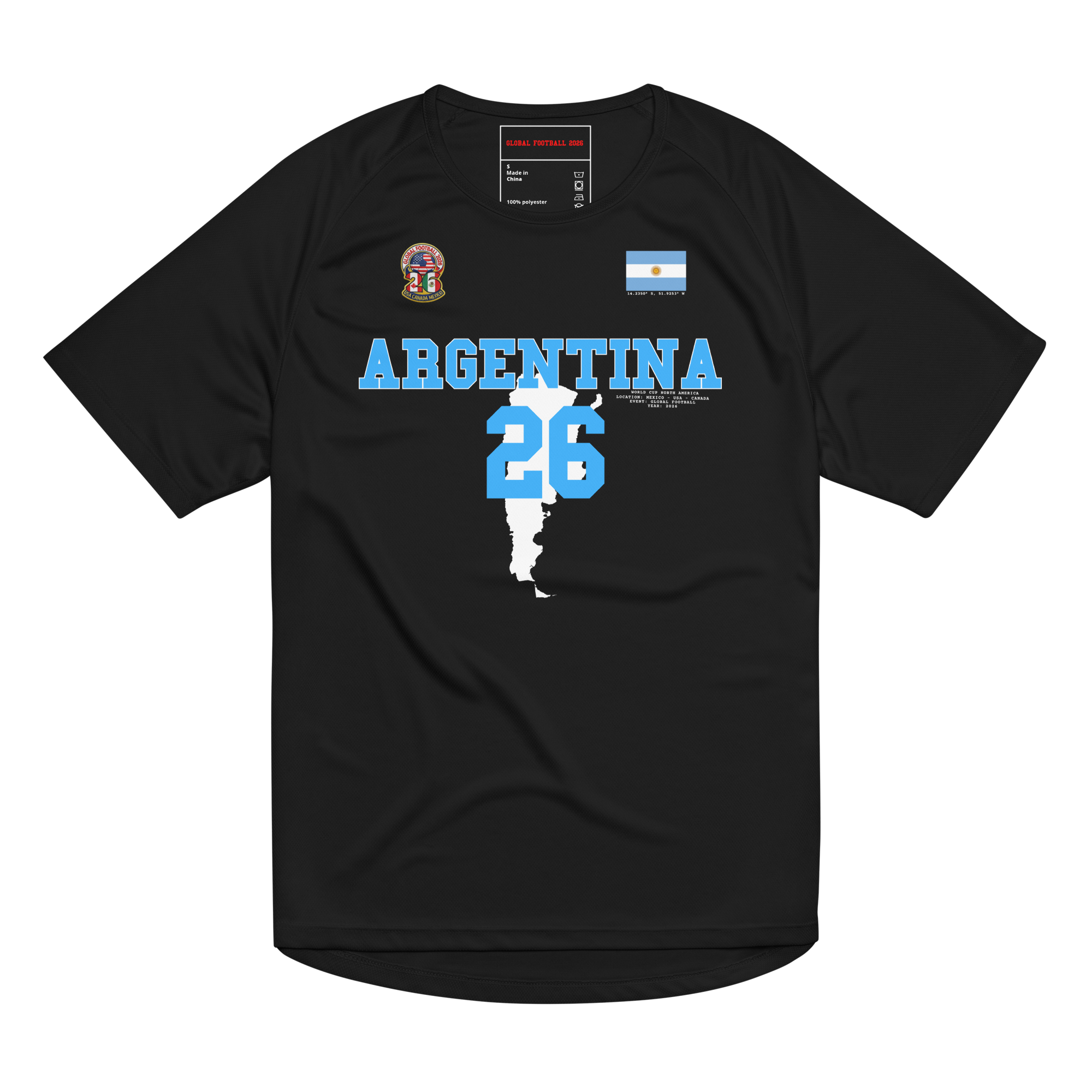 Argentina 2026 Streetwear Soccer Jersey