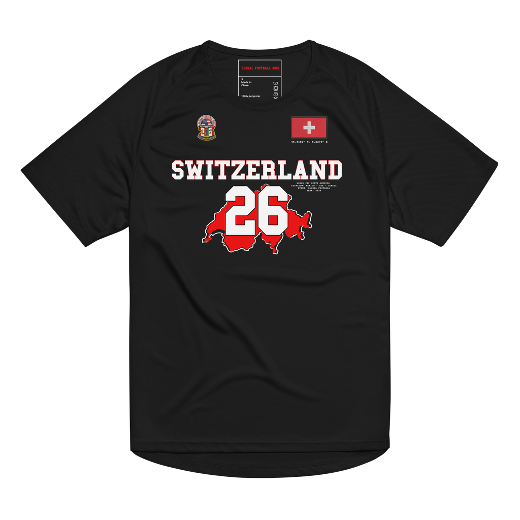 SWITZERLAND 2026 Streetwear Soccer Jersey