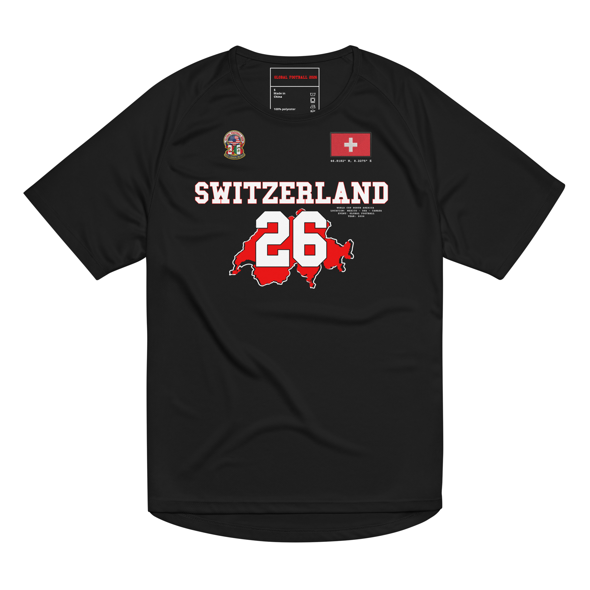SWITZERLAND 2026 Streetwear Soccer Jersey