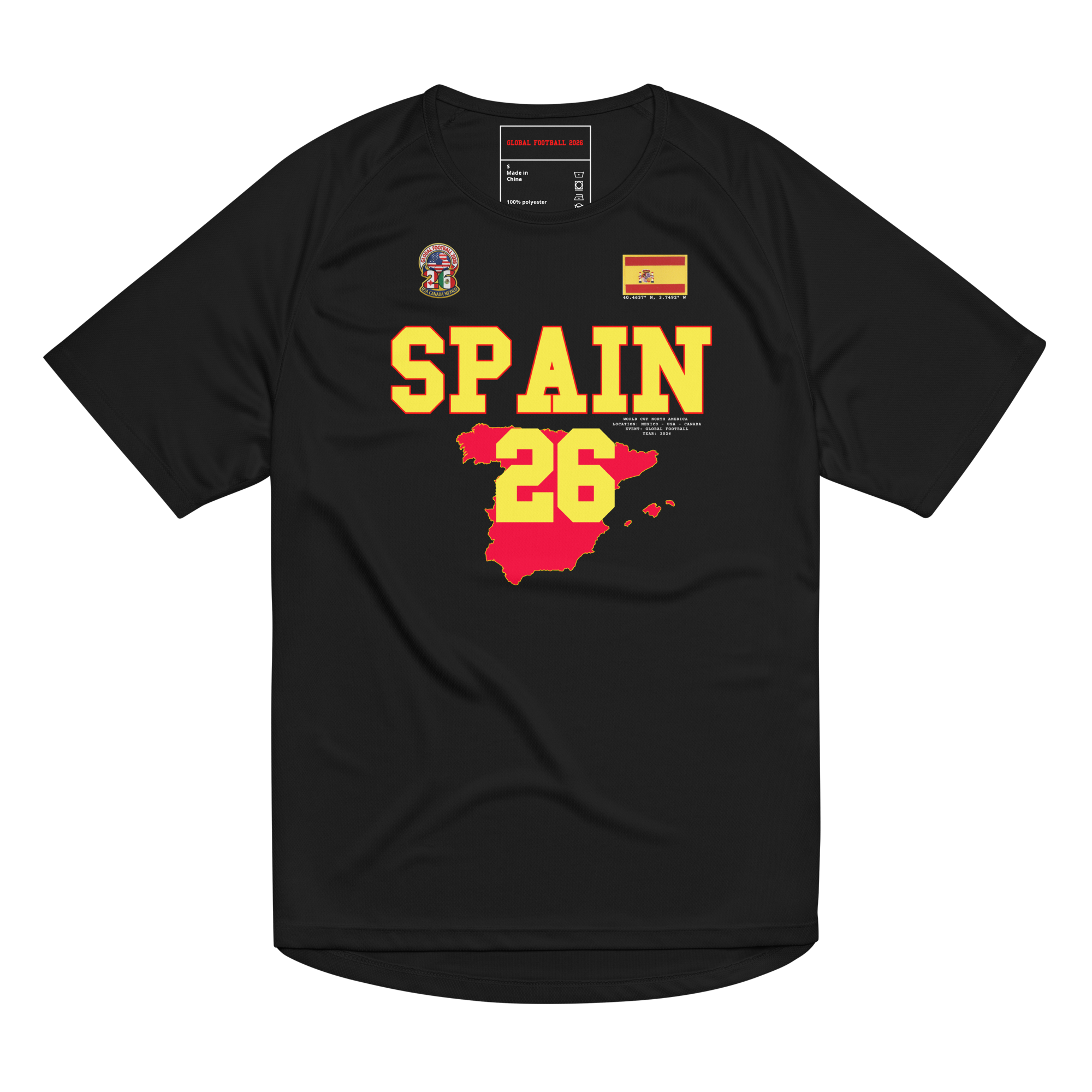 Spain 2026 Streetwear Soccer Jersey