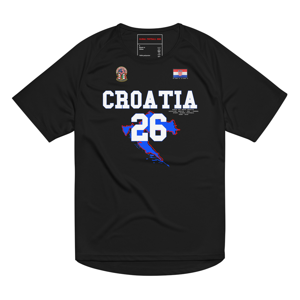 CROATIA 2026 Streetwear Soccer Jersey
