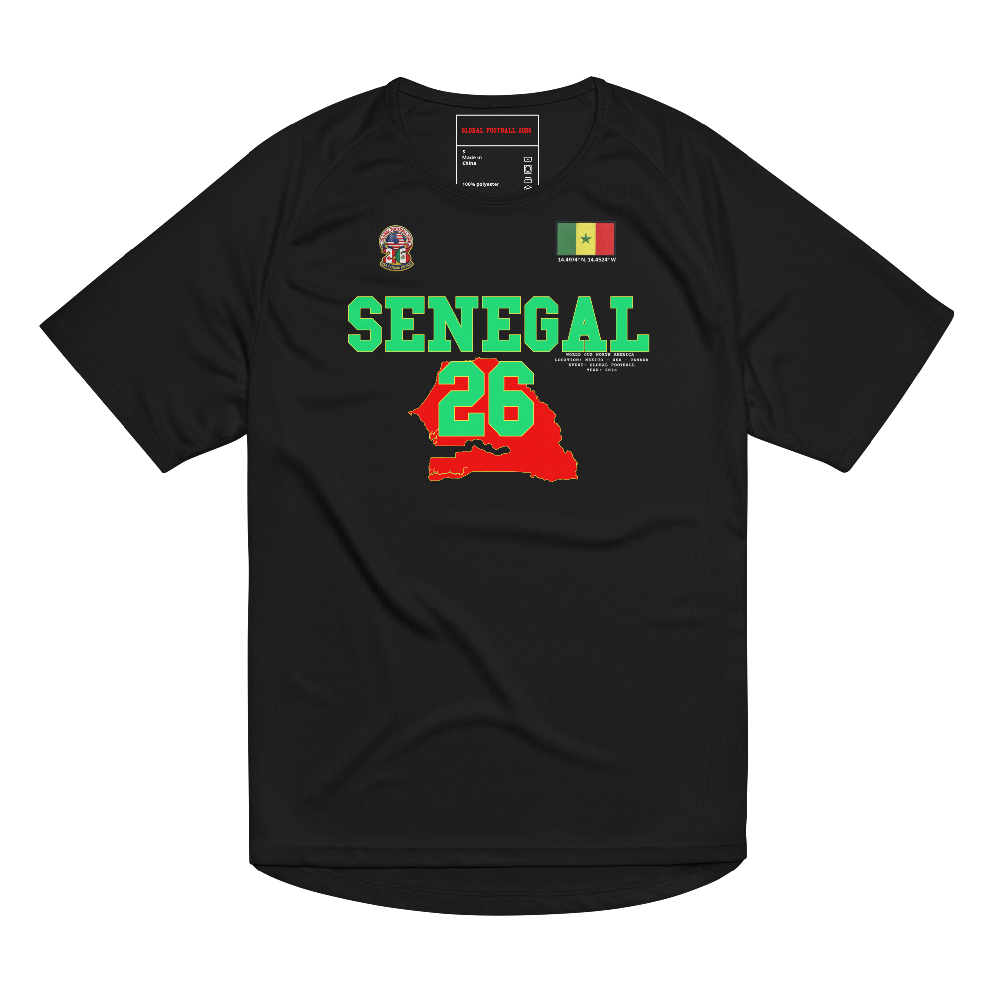 Senegal 2026 Streetwear Soccer Jersey
