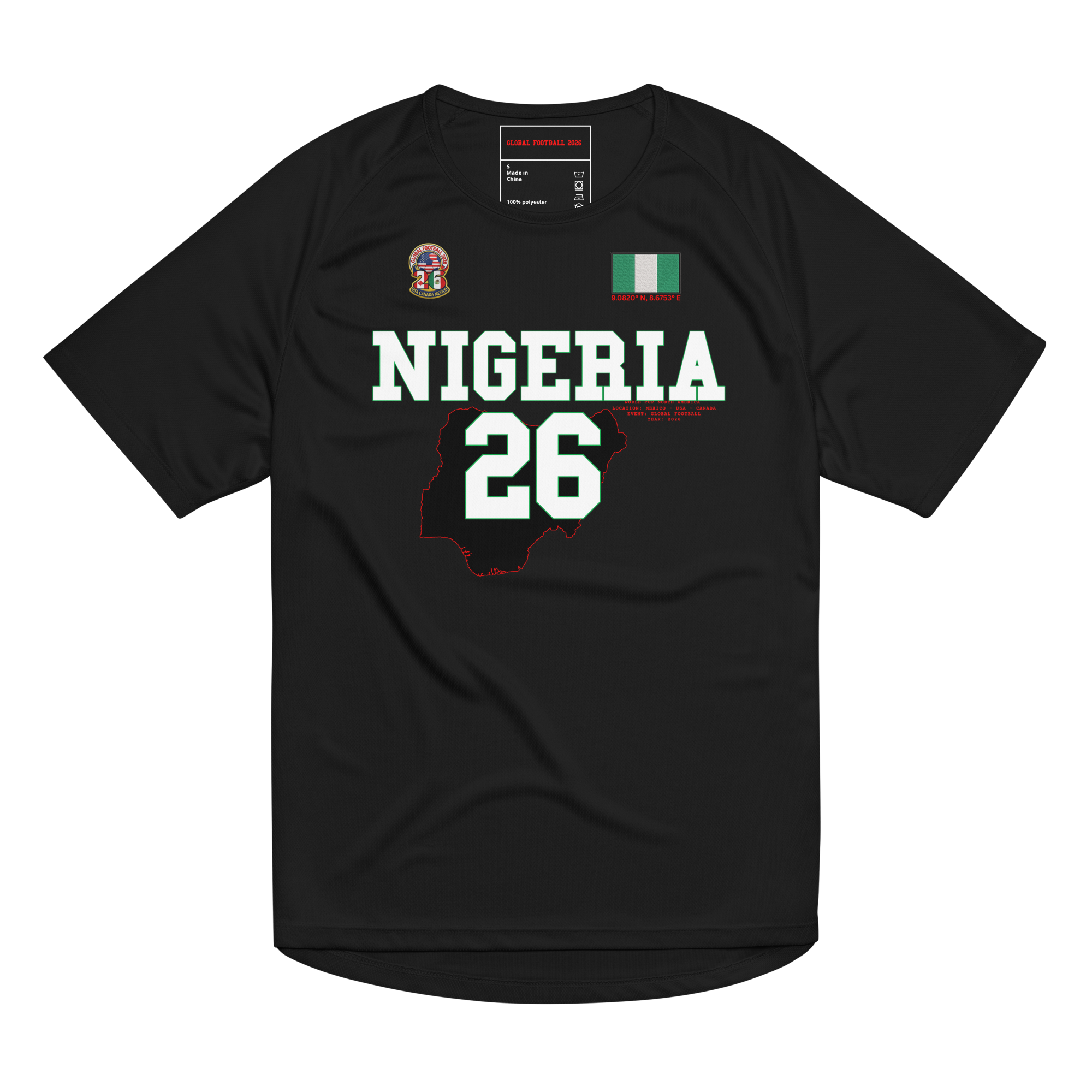 Nigeria 2026 Streetwear Soccer Jersey