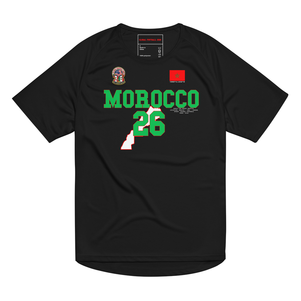 MOROCCO 2026 Streetwear Soccer Jersey