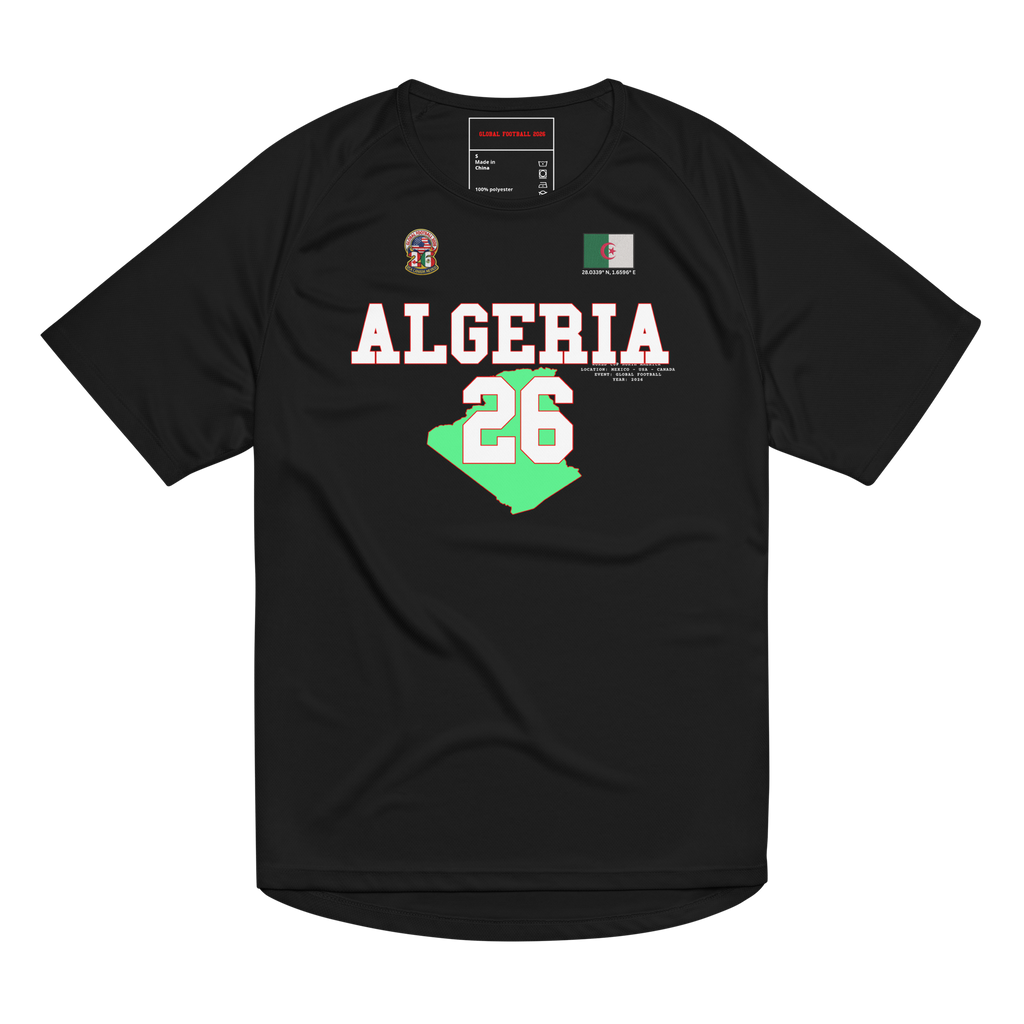 Algeria 2026 Streetwear Soccer Jersey
