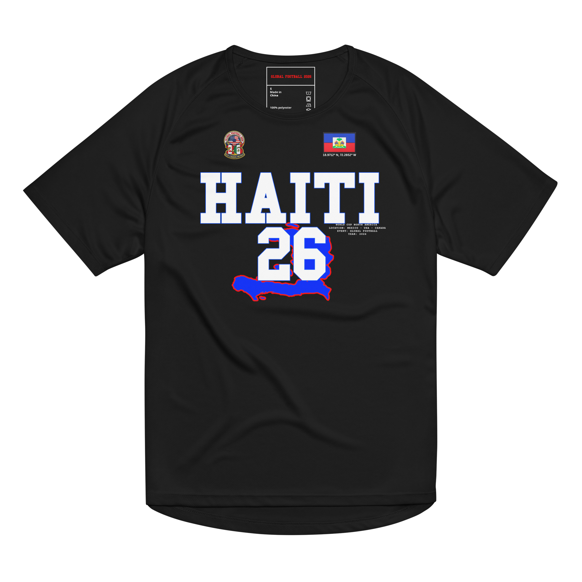 Haiti 2026 Streetwear Soccer Jersey
