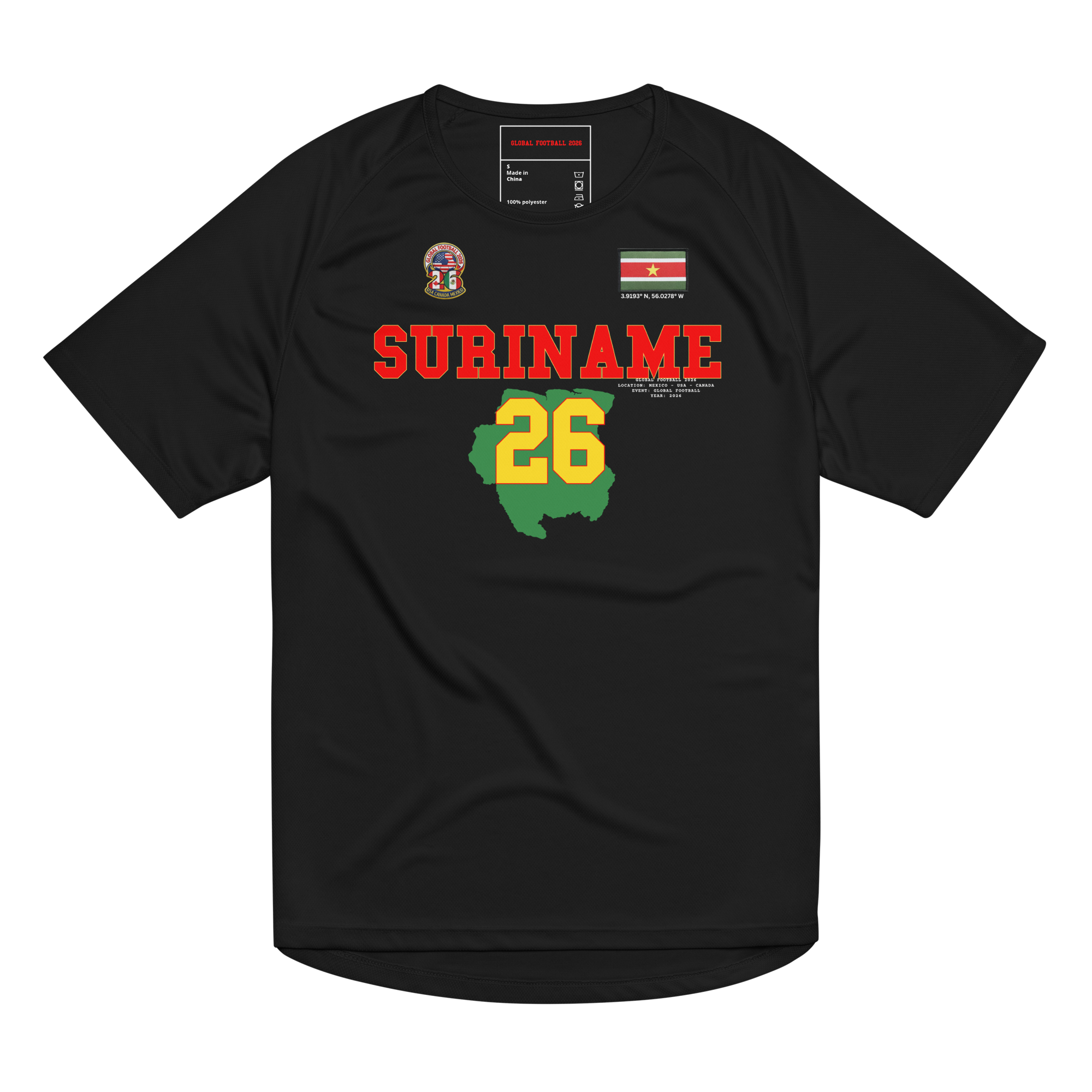 SURINAME 2026 Streetwear Soccer Jersey