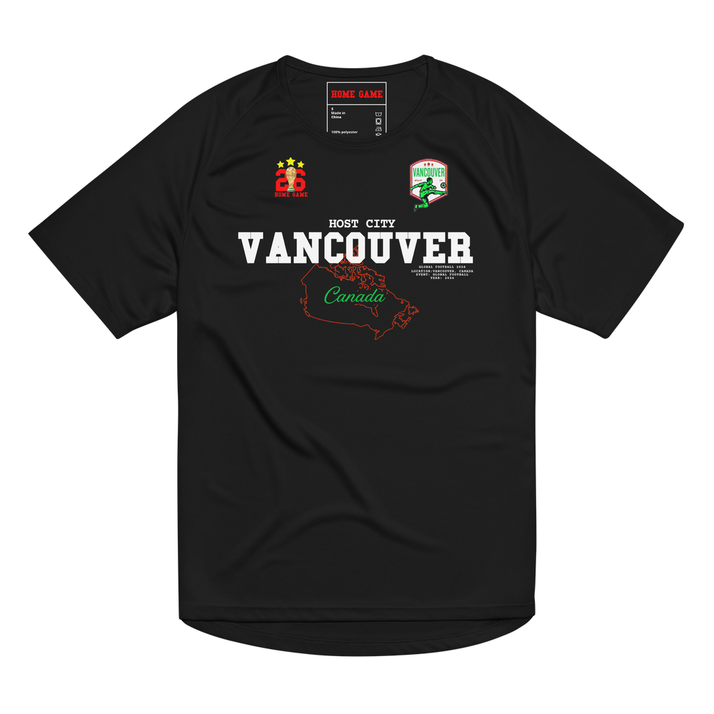 VANCOUVER Host City 2026 Streetwear Soccer Jersey