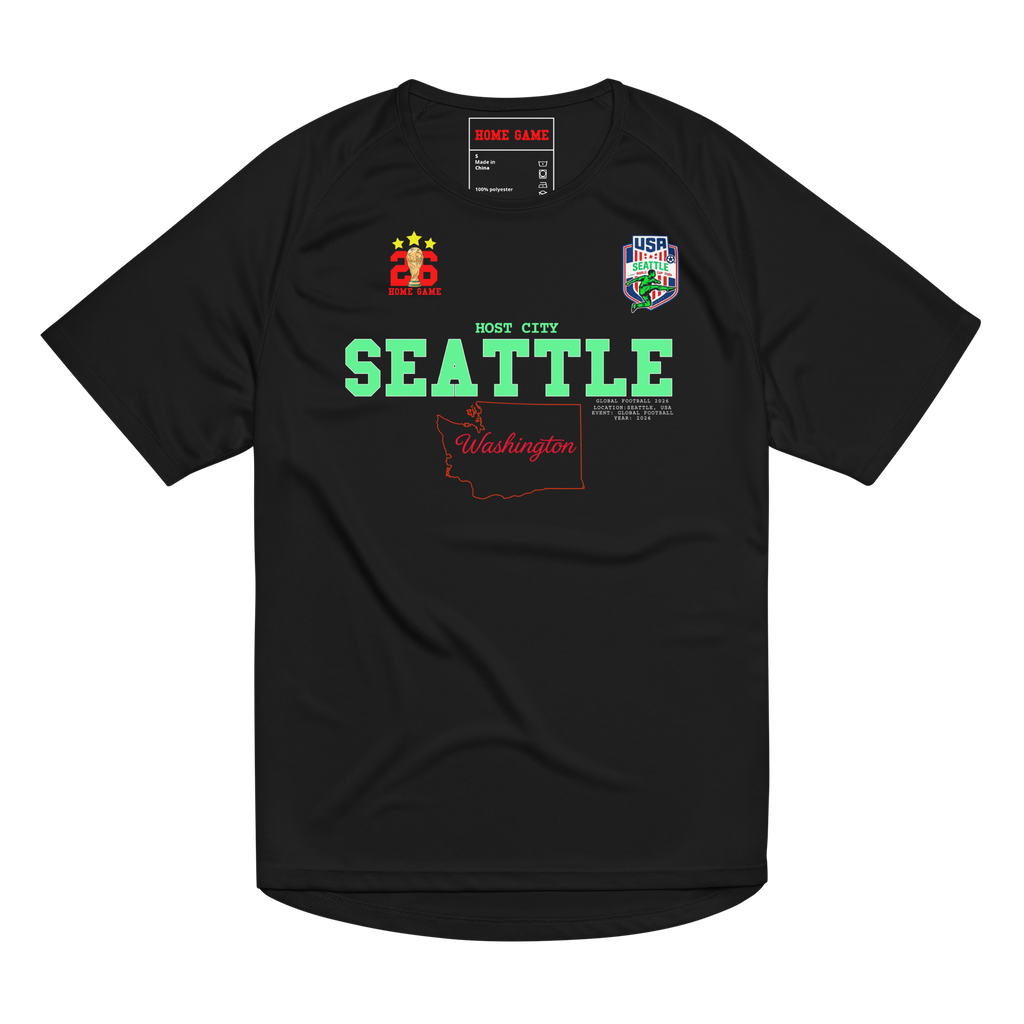 SEATTLE Host City 2026 Streetwear Soccer Jersey