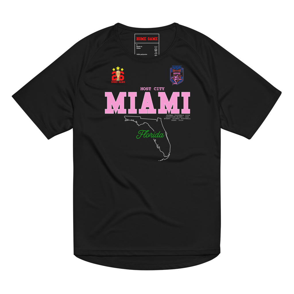 MIAMI Host City 2026 Streetwear Soccer Jersey