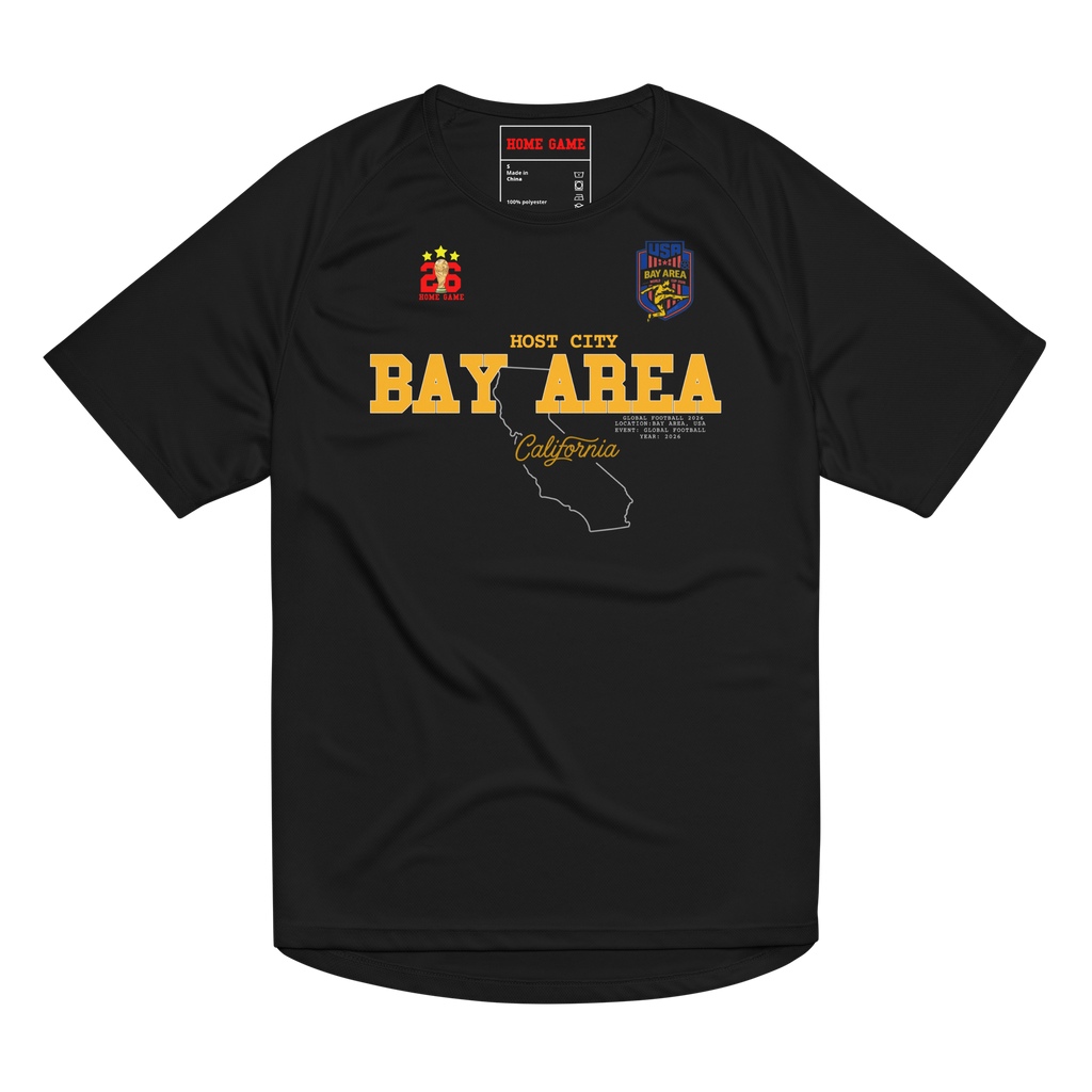 BAY AREA Host City 2026 Streetwear Soccer Jersey