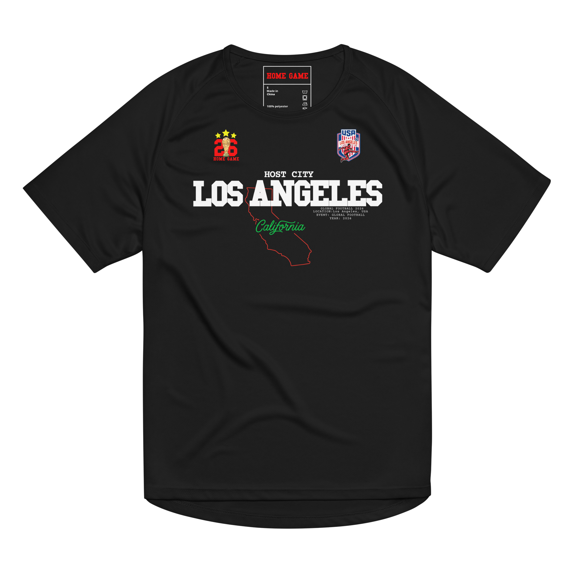 Los Angeles Host City 2026 Streetwear Soccer Jersey