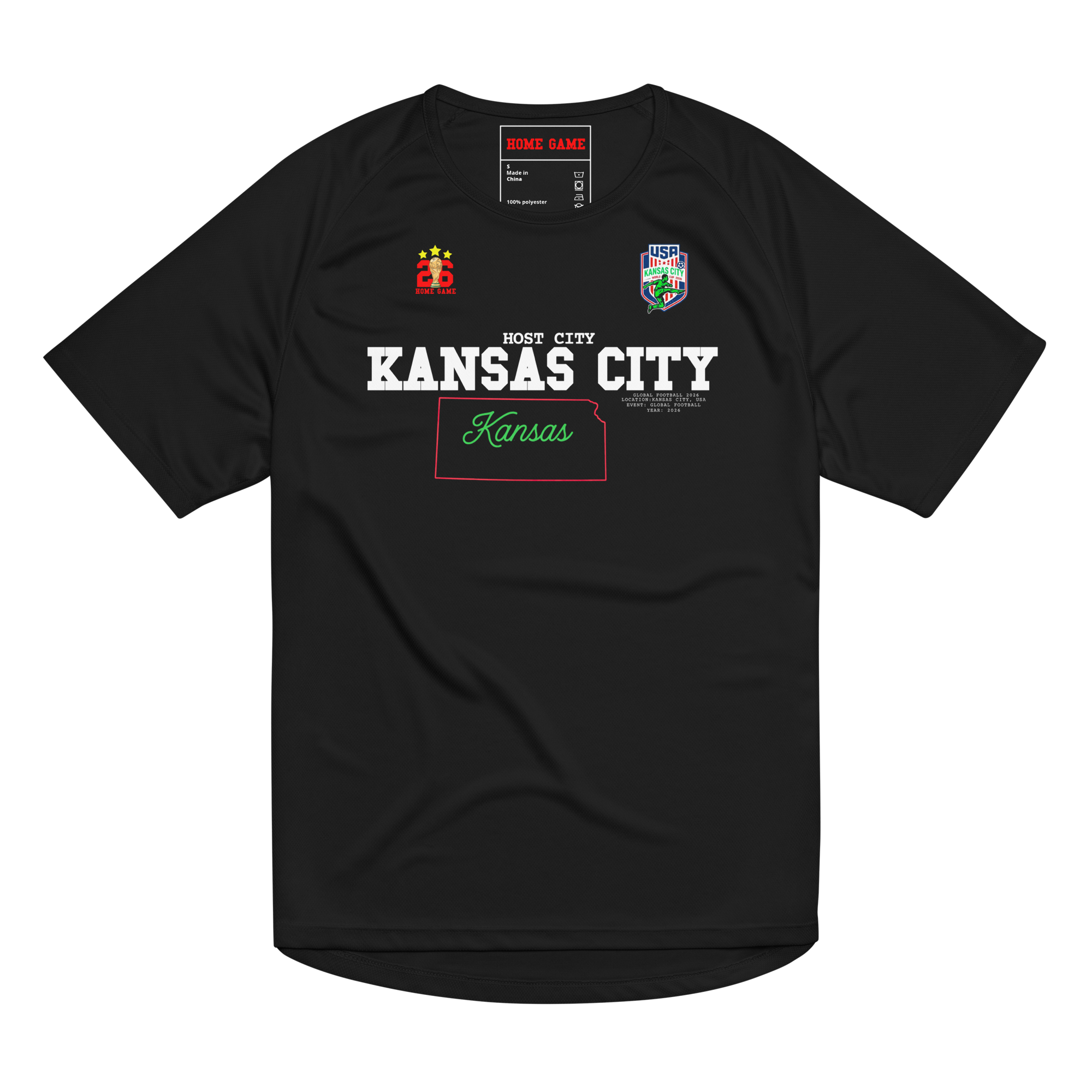 Kansas City World Cup 2026 Streetwear Soccer Jersey