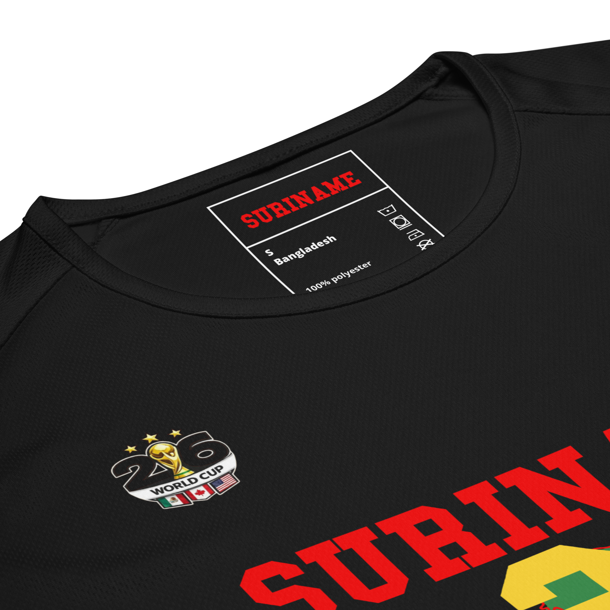 SURINAME 2026 World Cup Streetwear Soccer Jersey