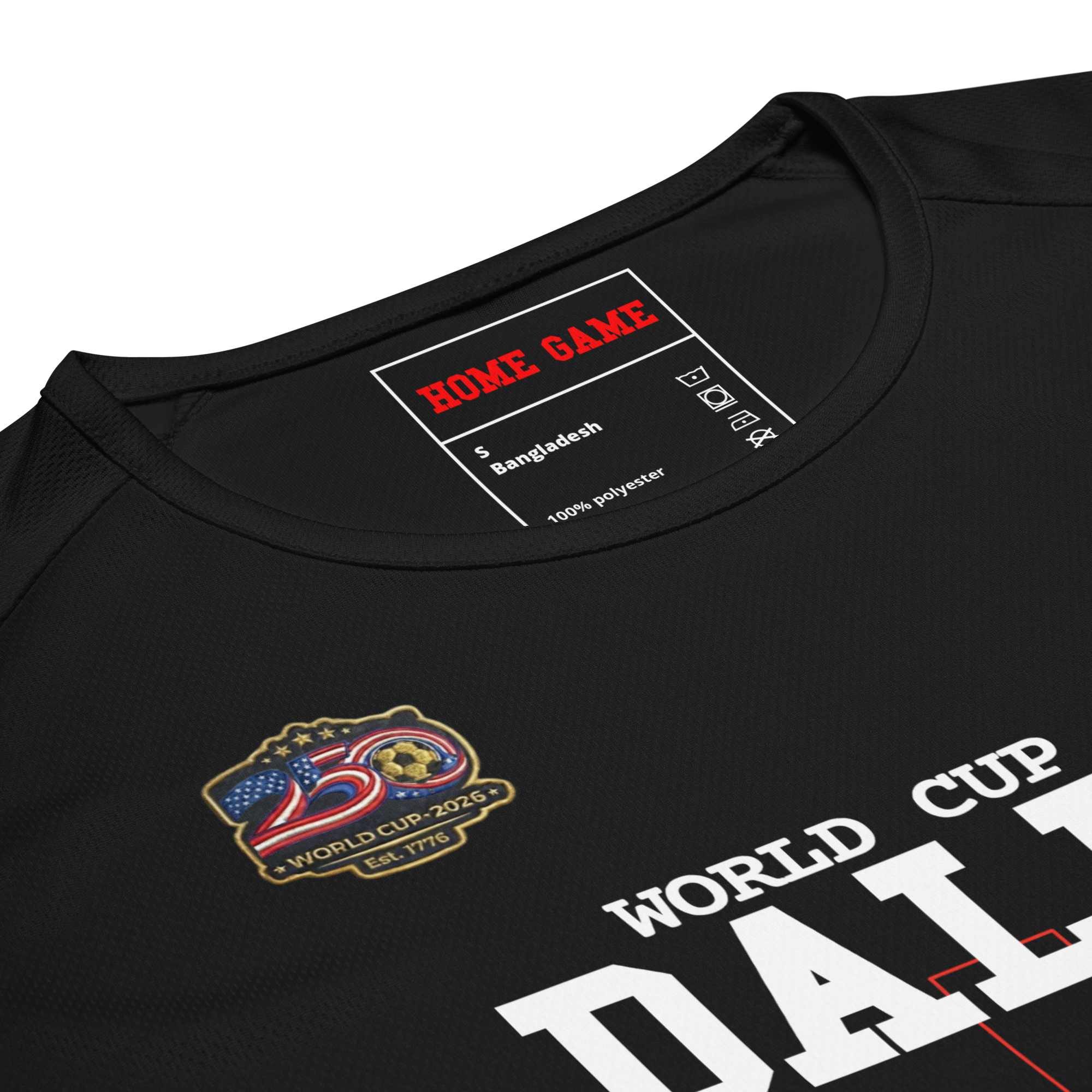 DALLAS World Cup 2026 Streetwear Soccer Jersey