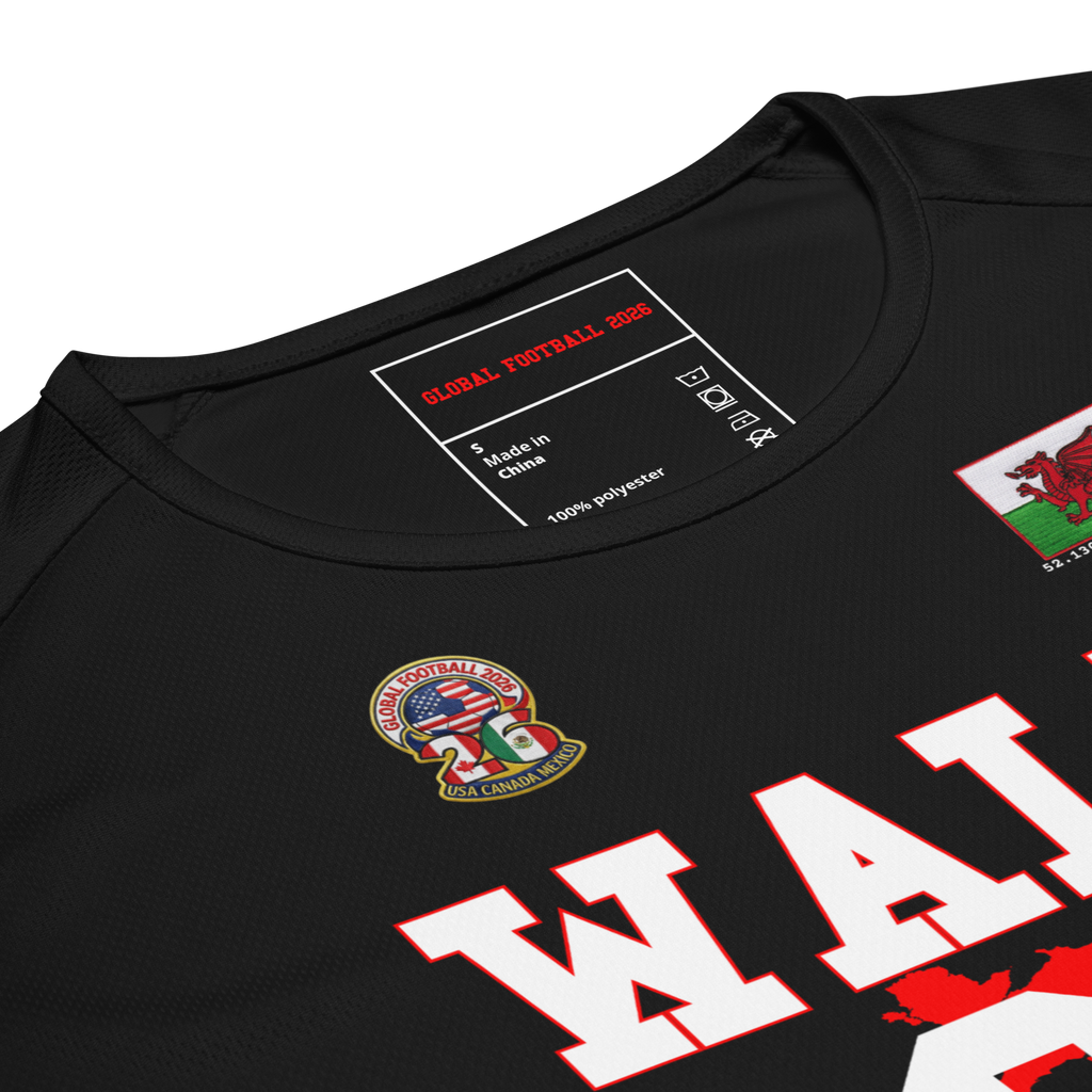 WALES 2026 World Cup Streetwear Soccer Jersey
