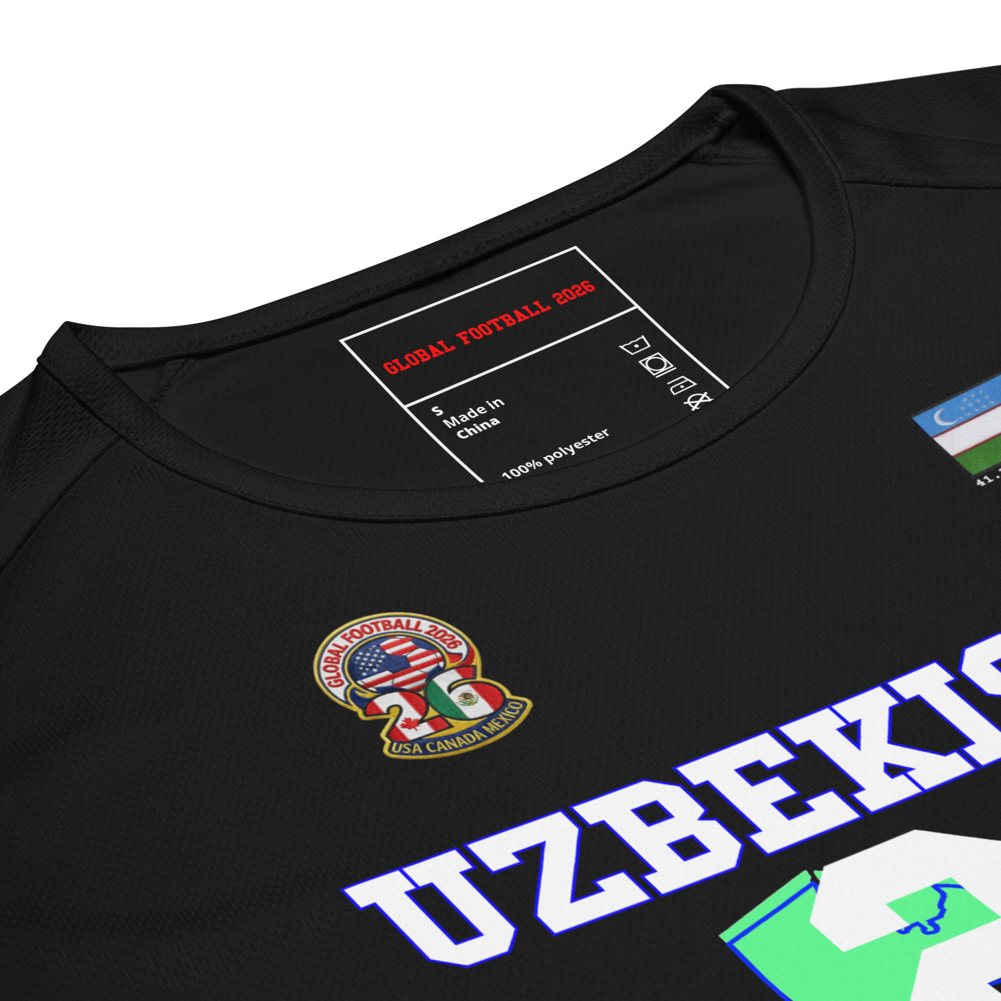 UZBEKISTAN 2026 Streetwear Soccer Jersey