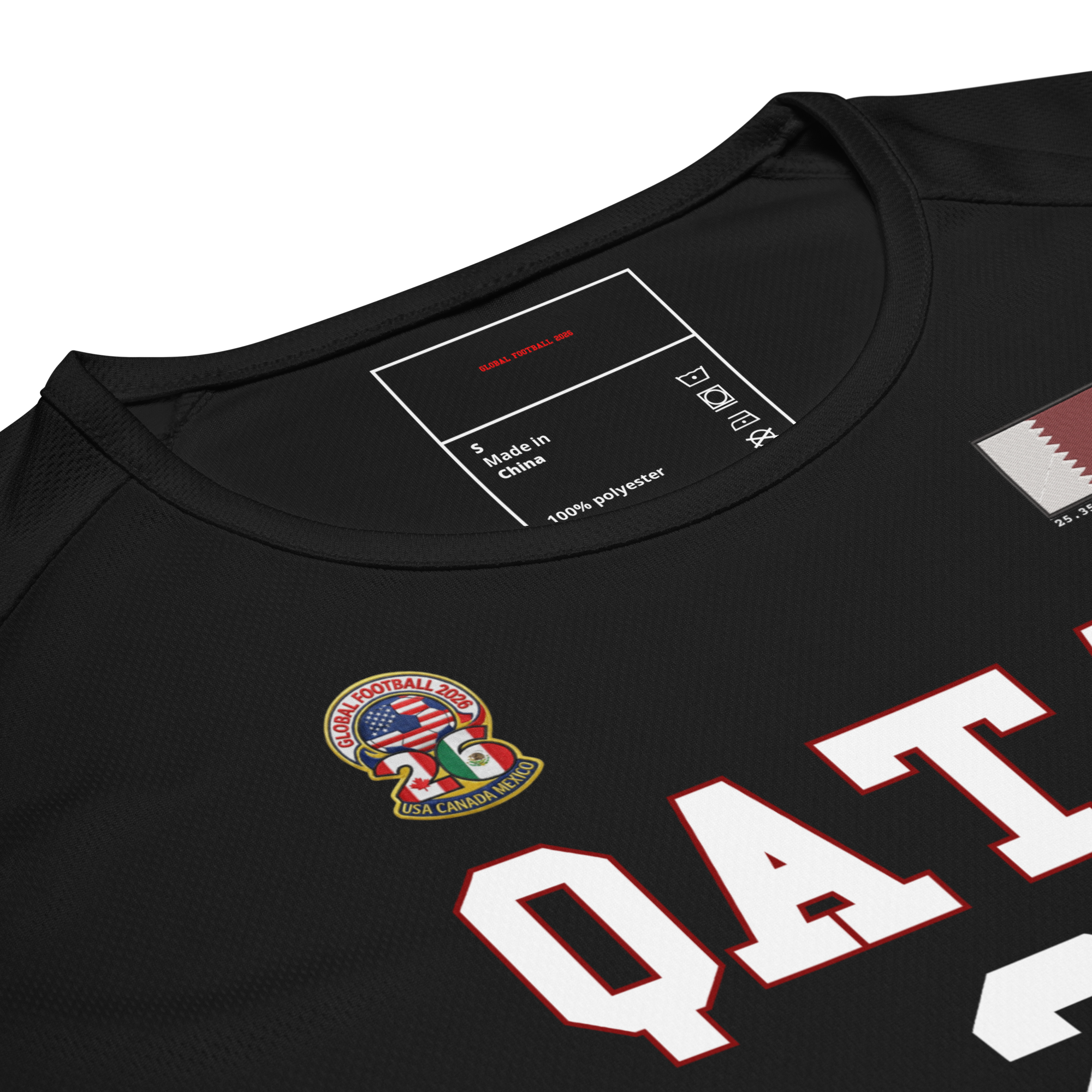 Qatar 2026 World Cup Streetwear Soccer Jersey