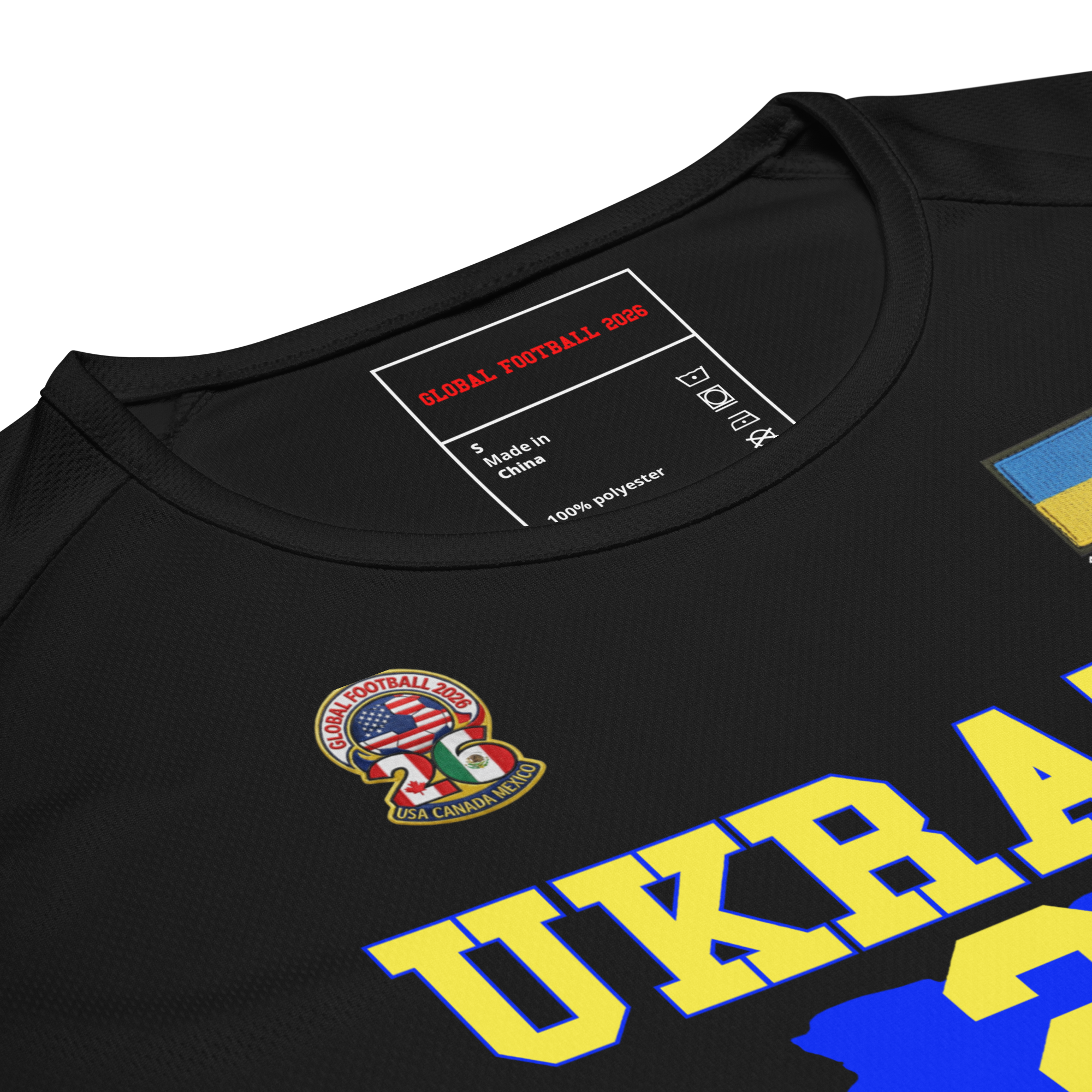 Ukraine 2026 Streetwear Soccer Jersey
