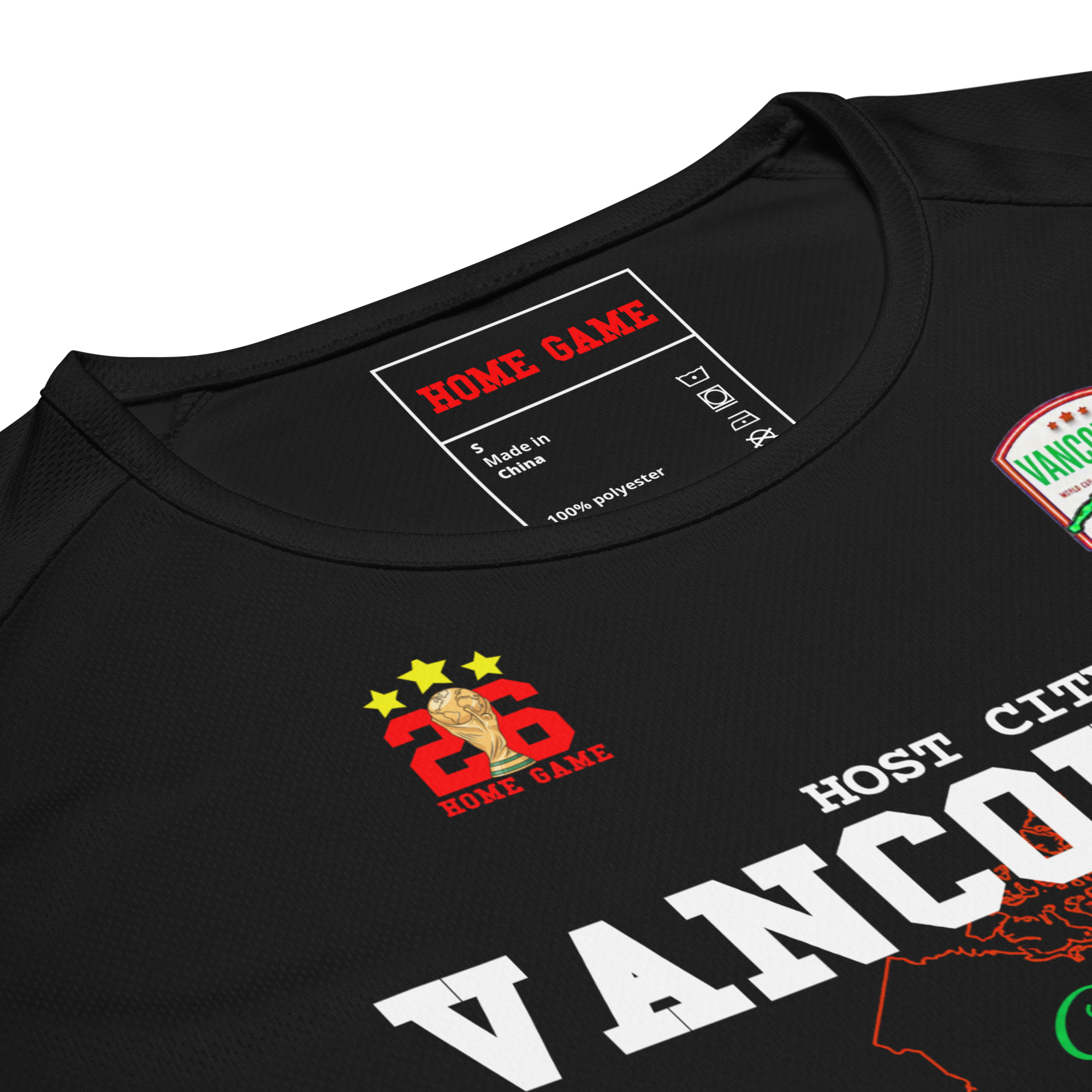VANCOUVER Host City 2026 Streetwear Soccer Jersey