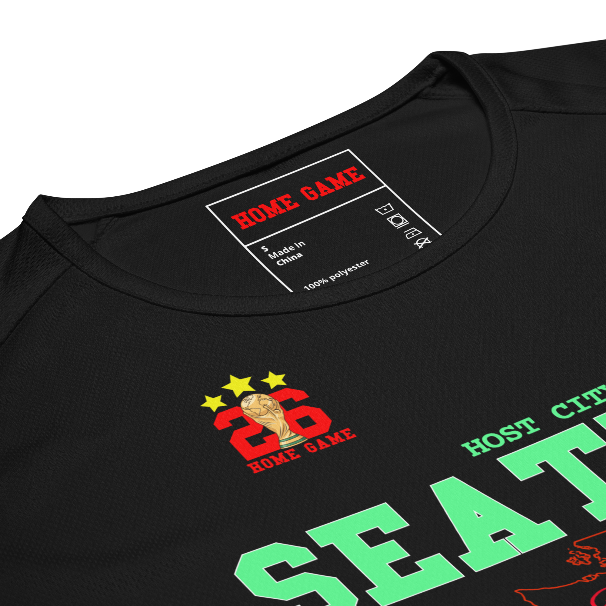 SEATTLE Host City 2026 Streetwear Soccer Jersey