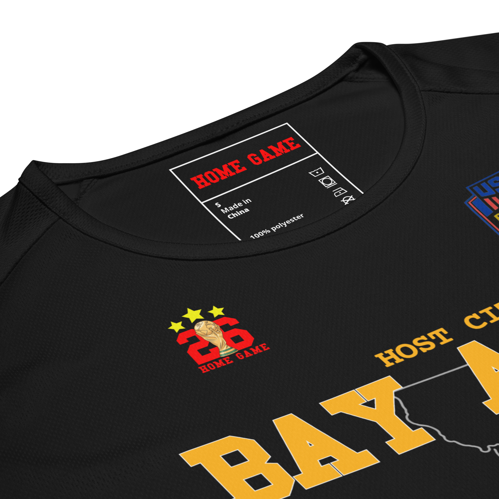 BAY AREA Host City 2026 Streetwear Soccer Jersey