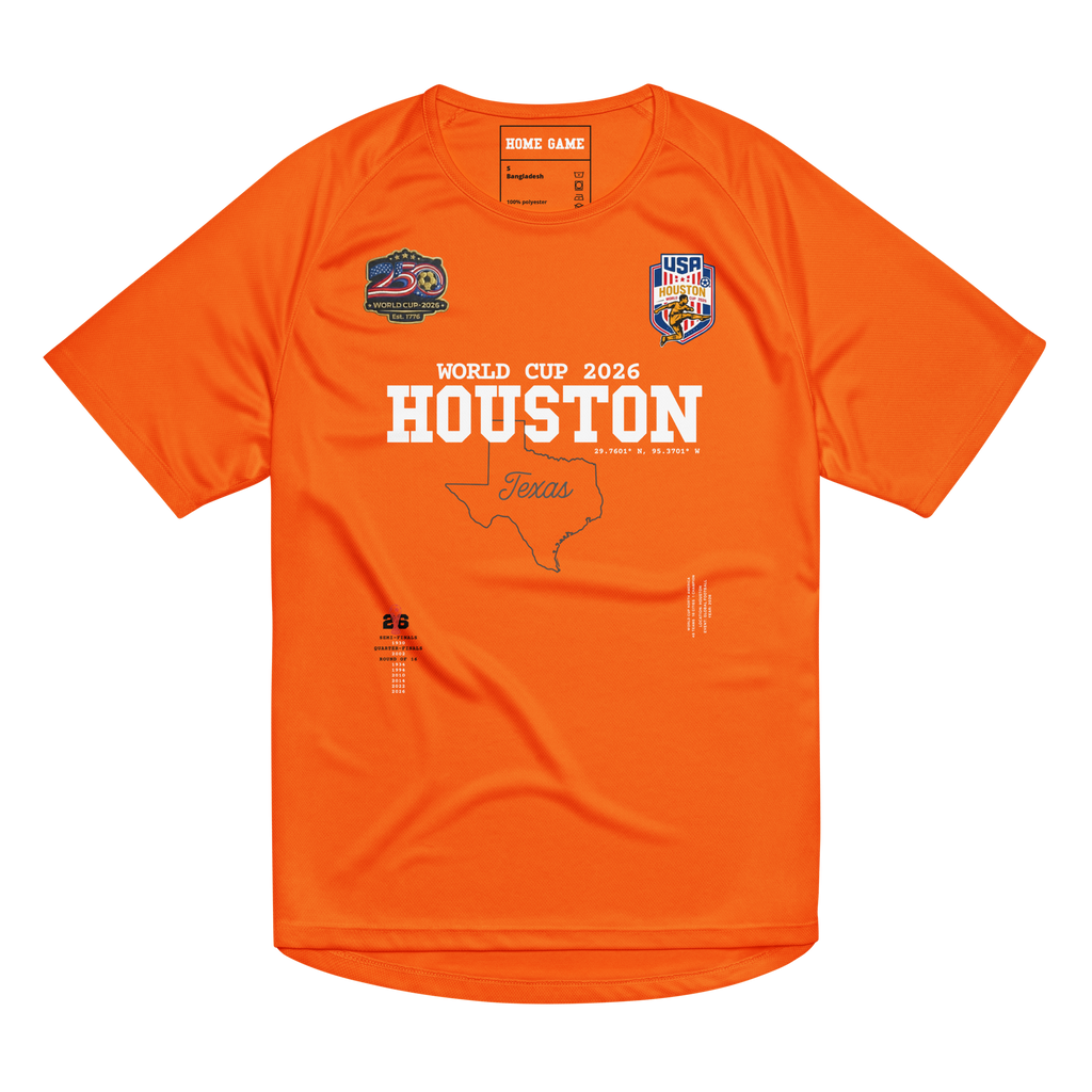 HOUSTON World Cup 2026 Streetwear Soccer Jersey