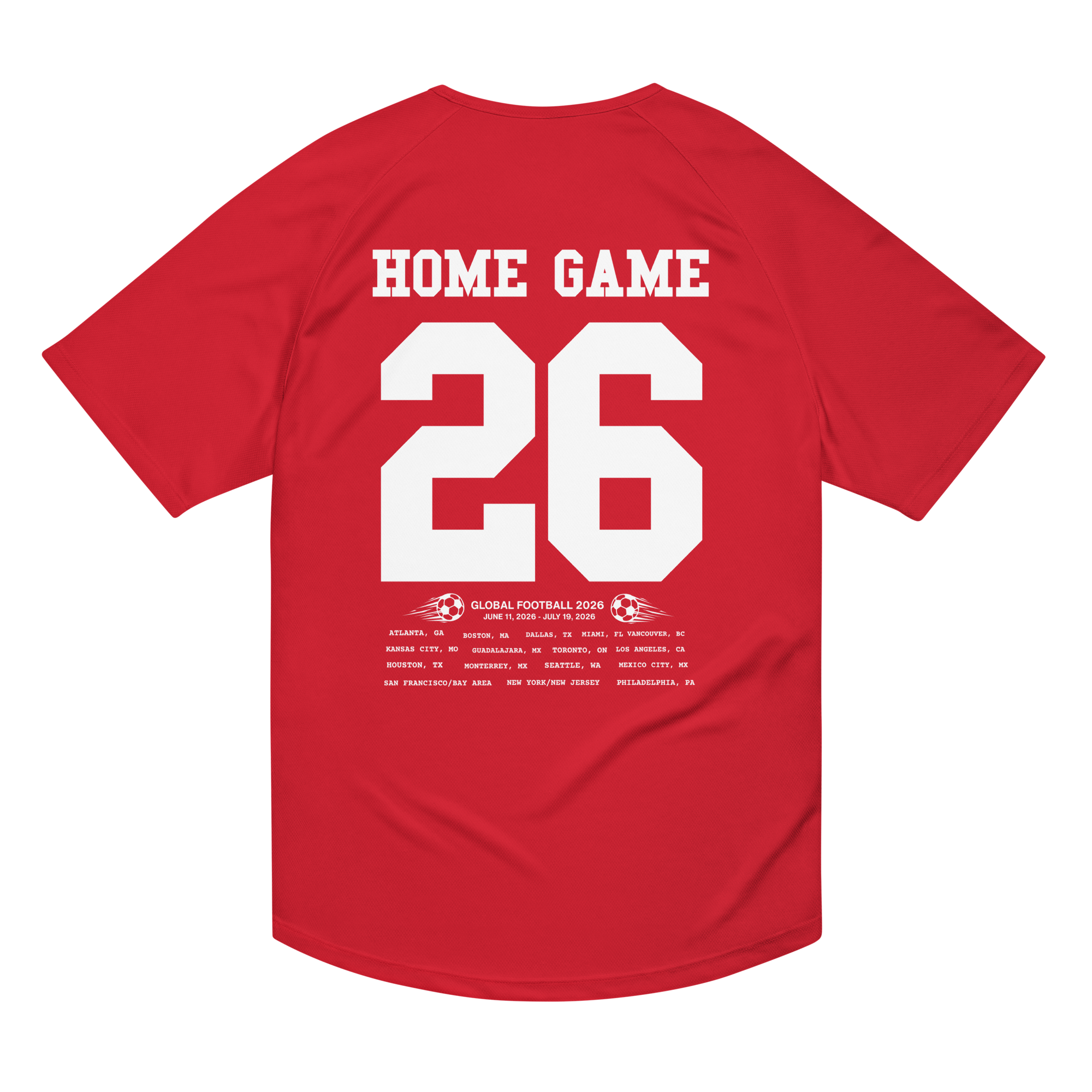 Canada 2026 World Cup 2026 Streetwear Soccer Jersey