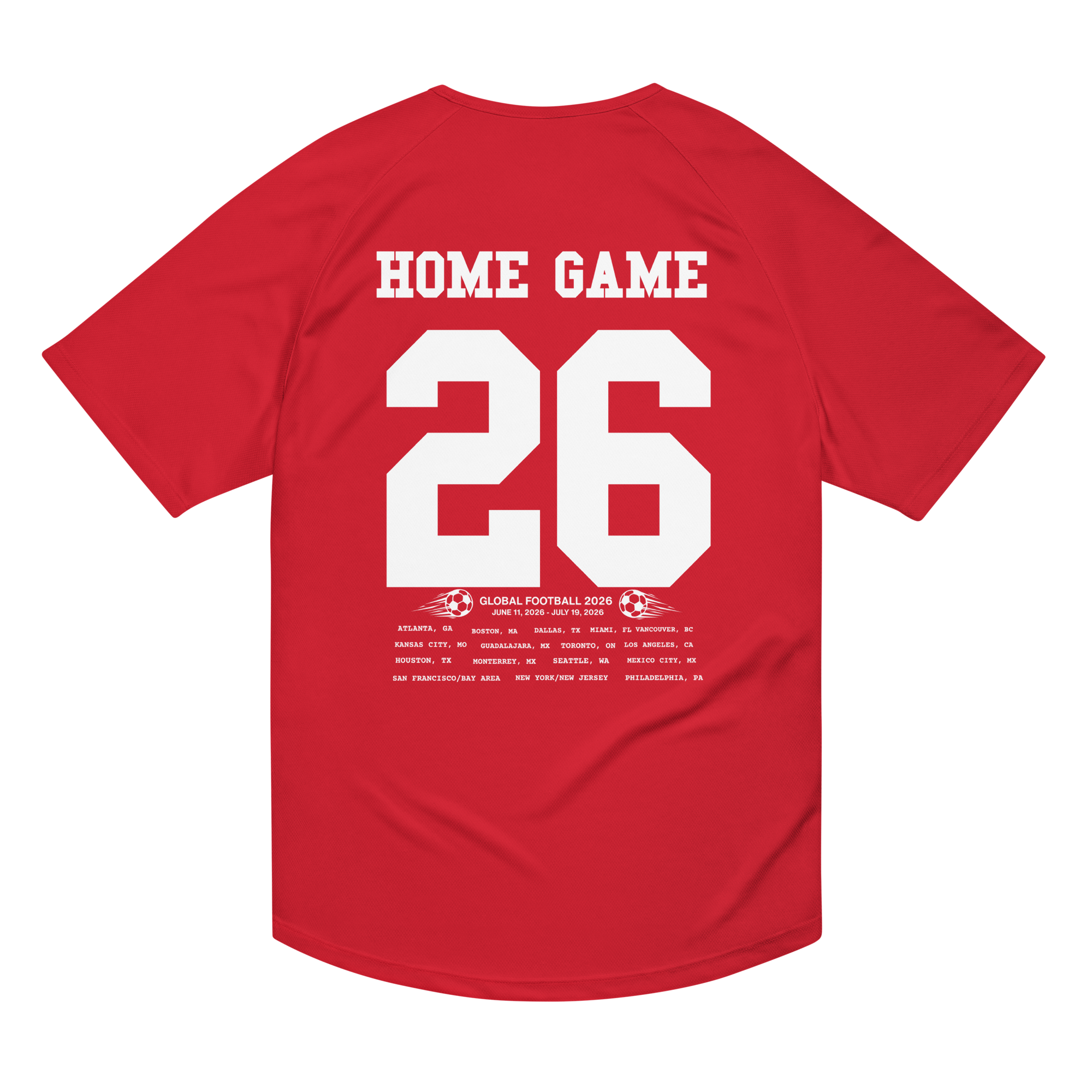 USA 2026 Streetwear Soccer Jersey
