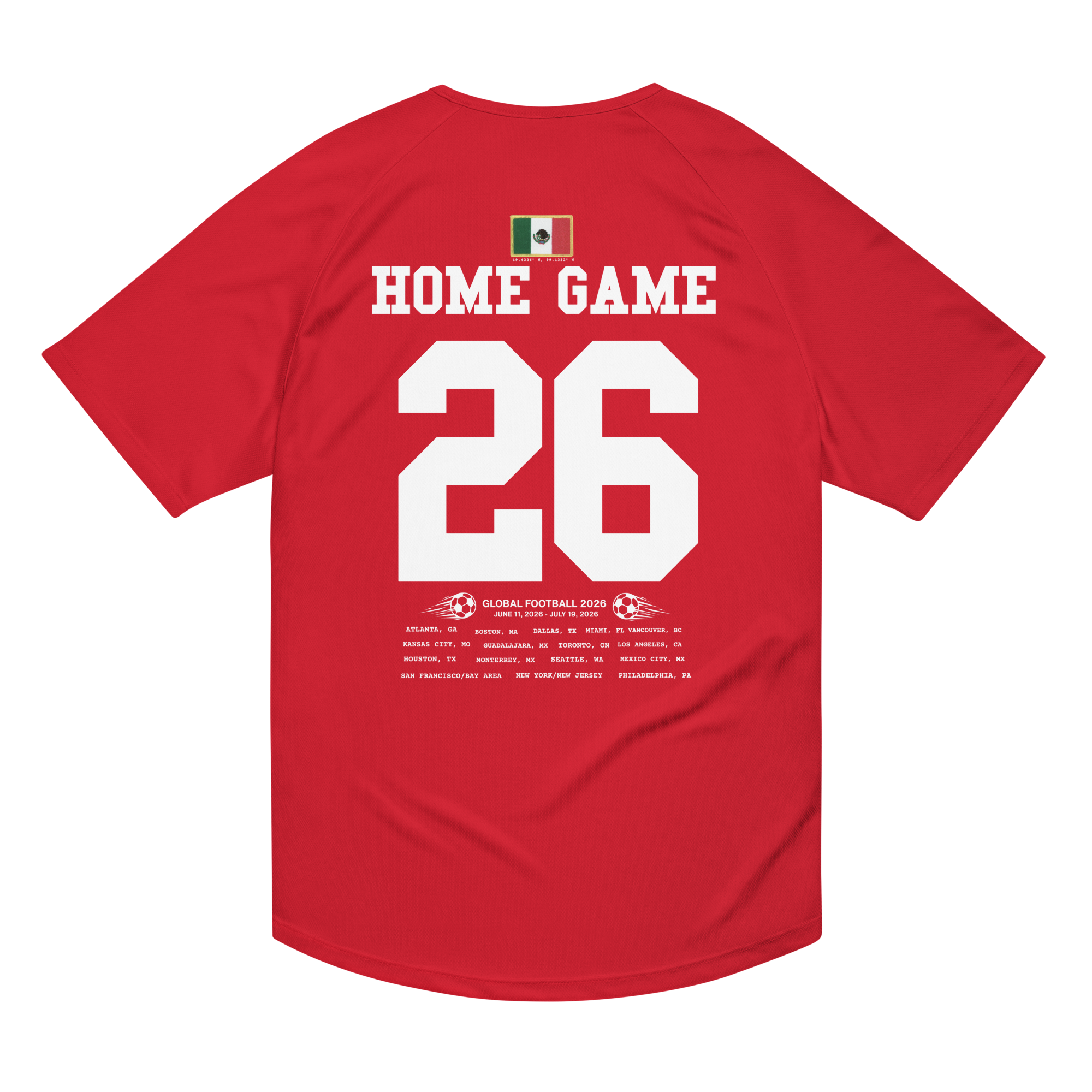 Mexico 2026 Streetwear Soccer Jersey