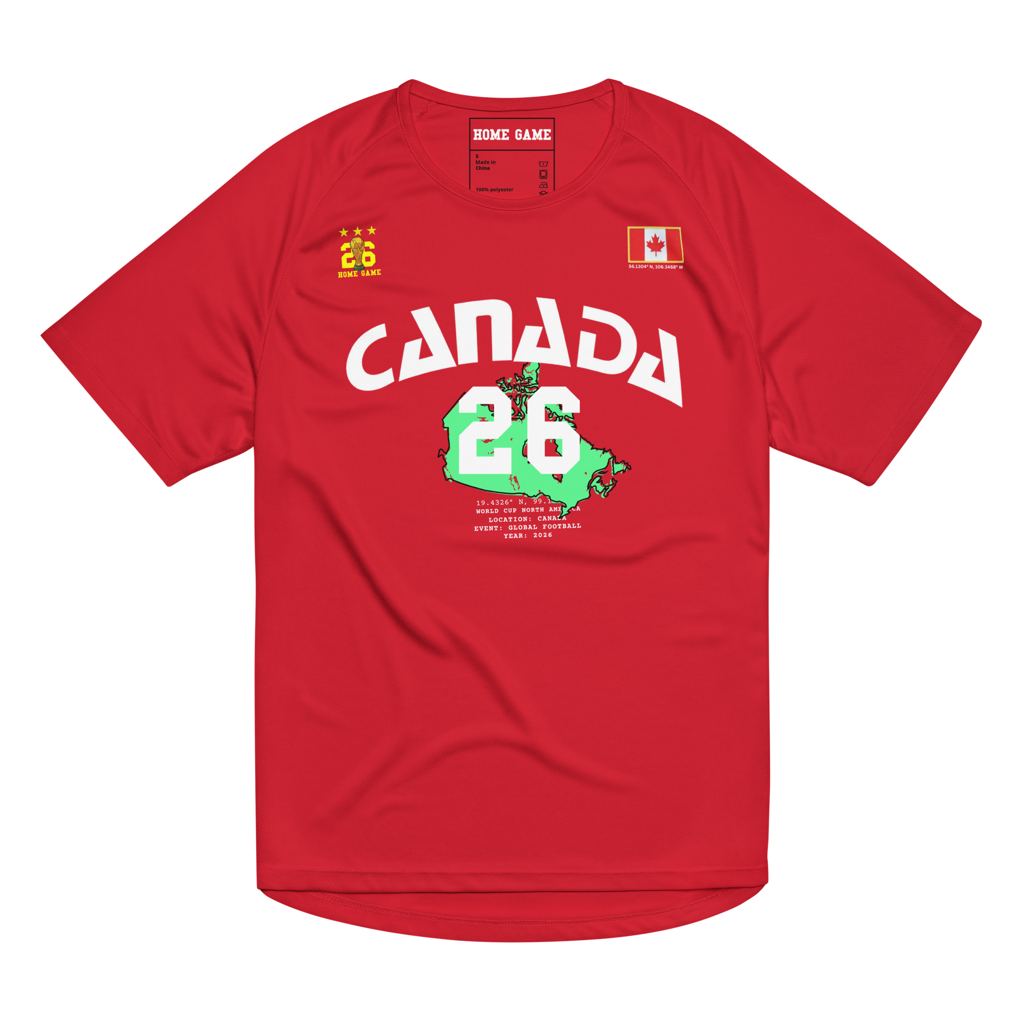 Canada 2026 World Cup 2026 Streetwear Soccer Jersey