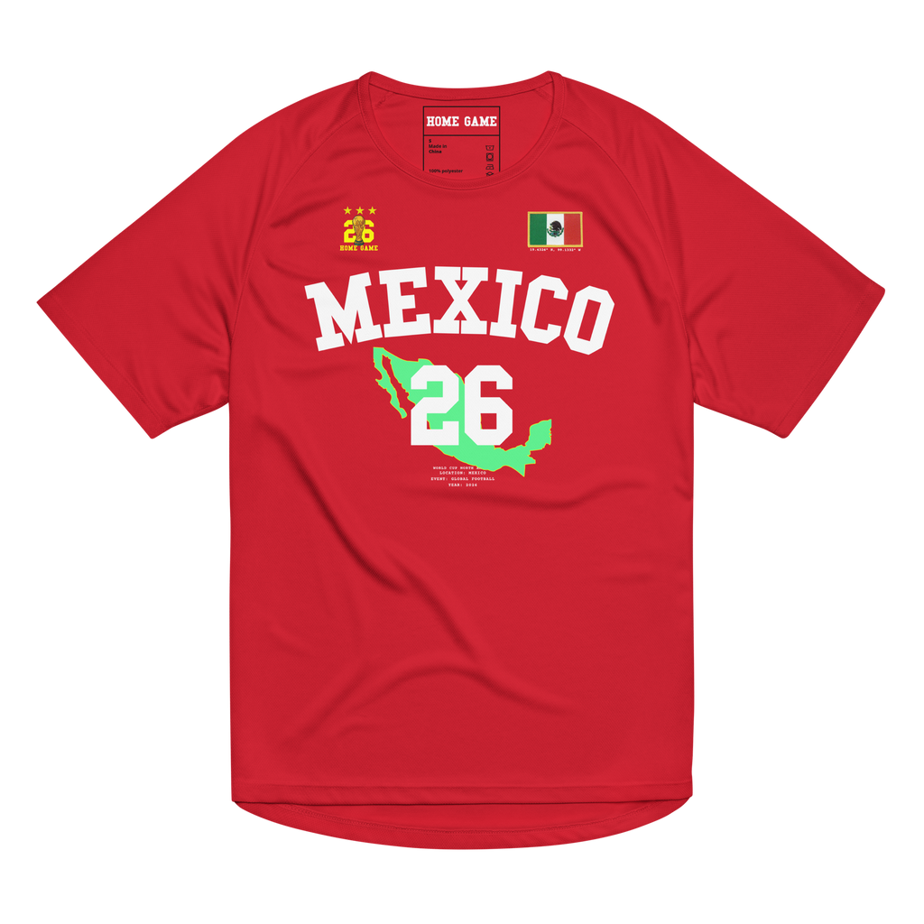 Mexico 2026 World Cup Streetwear Jersey