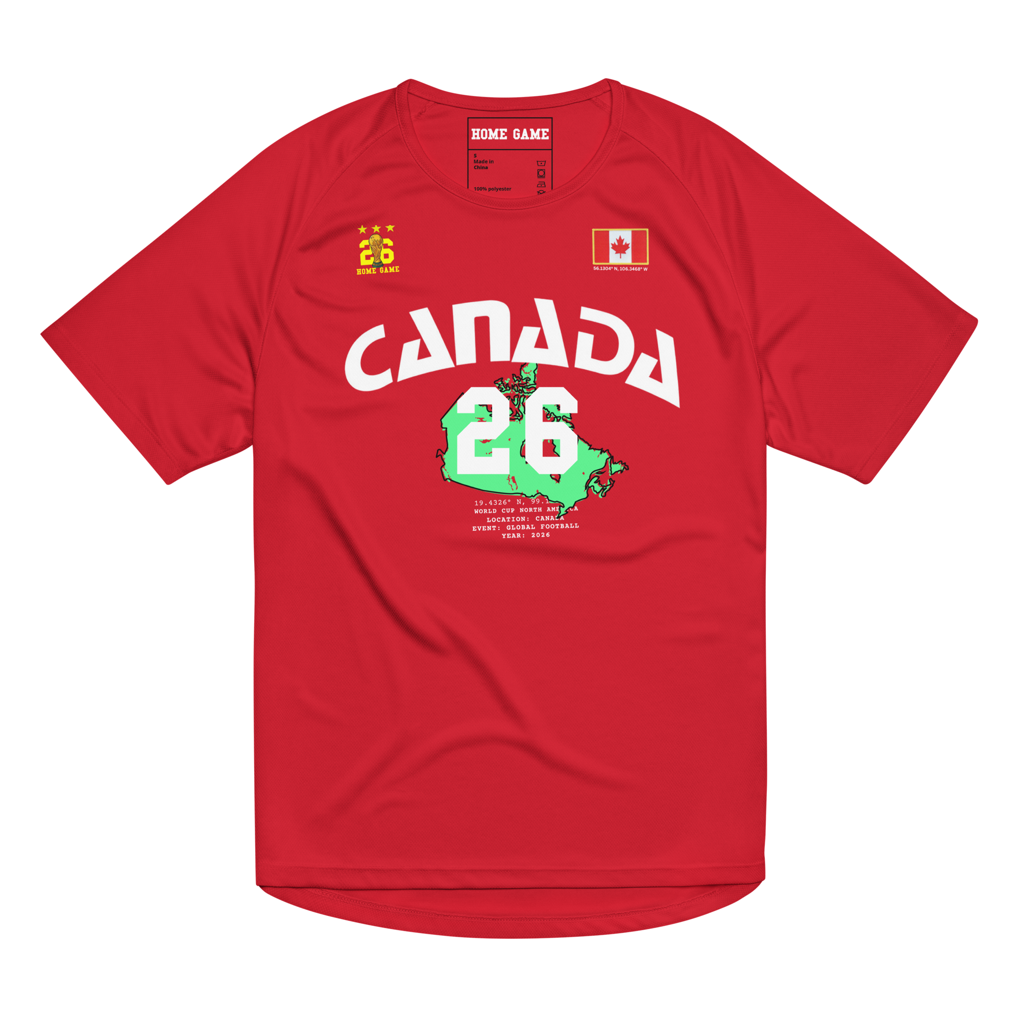 Canada 2026 Streetwear Soccer Jersey