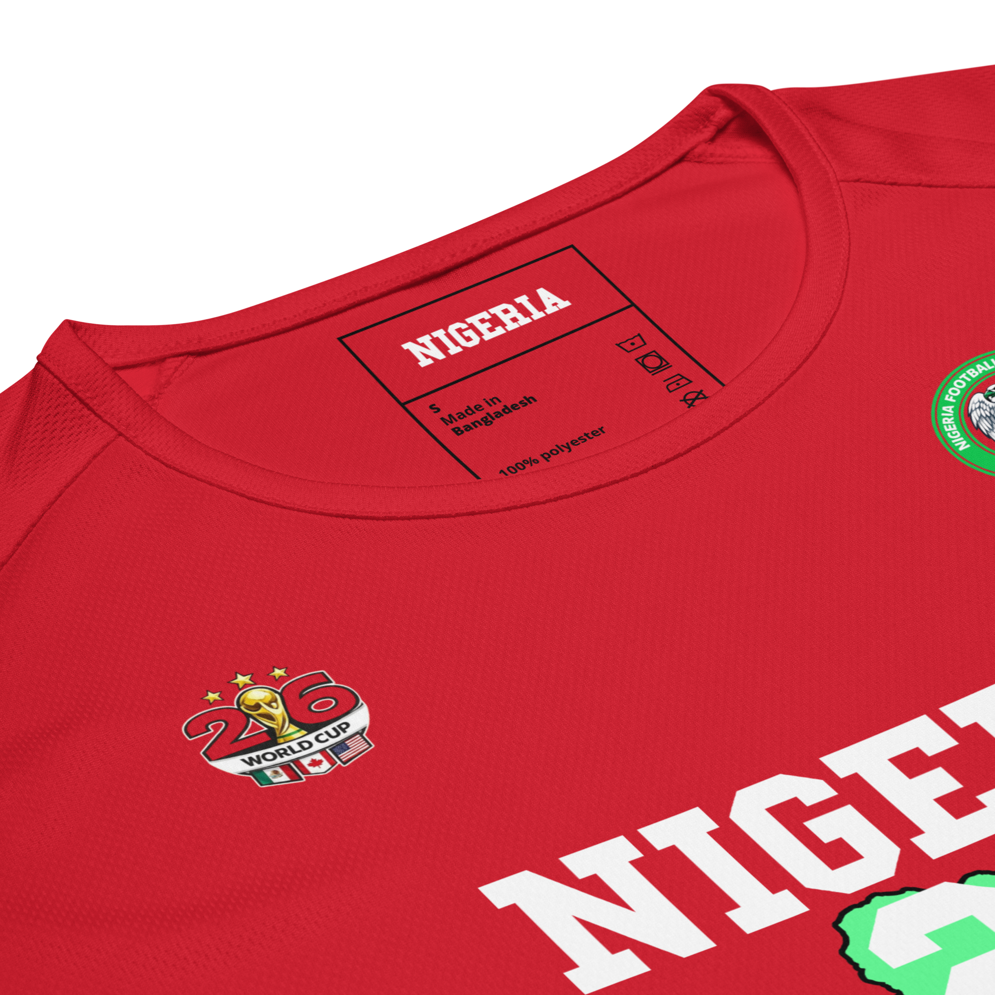 Nigeria World Cup 2026 Streetwear Soccer Jersey