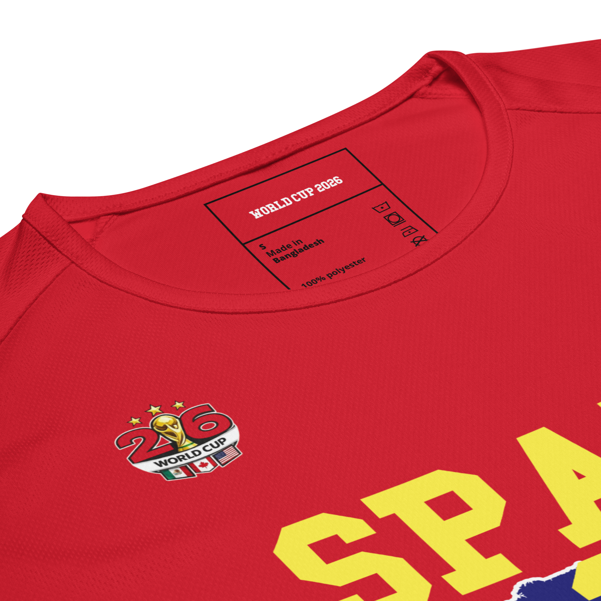 Spain 2026 World Cup 2026 Streetwear Soccer Jersey