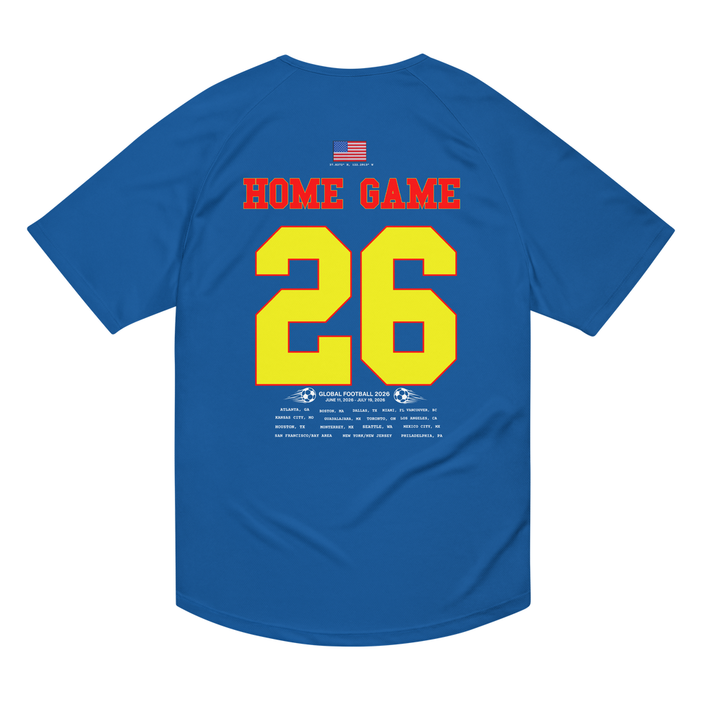 BAY AREA Host City 2026 Streetwear Soccer Jersey