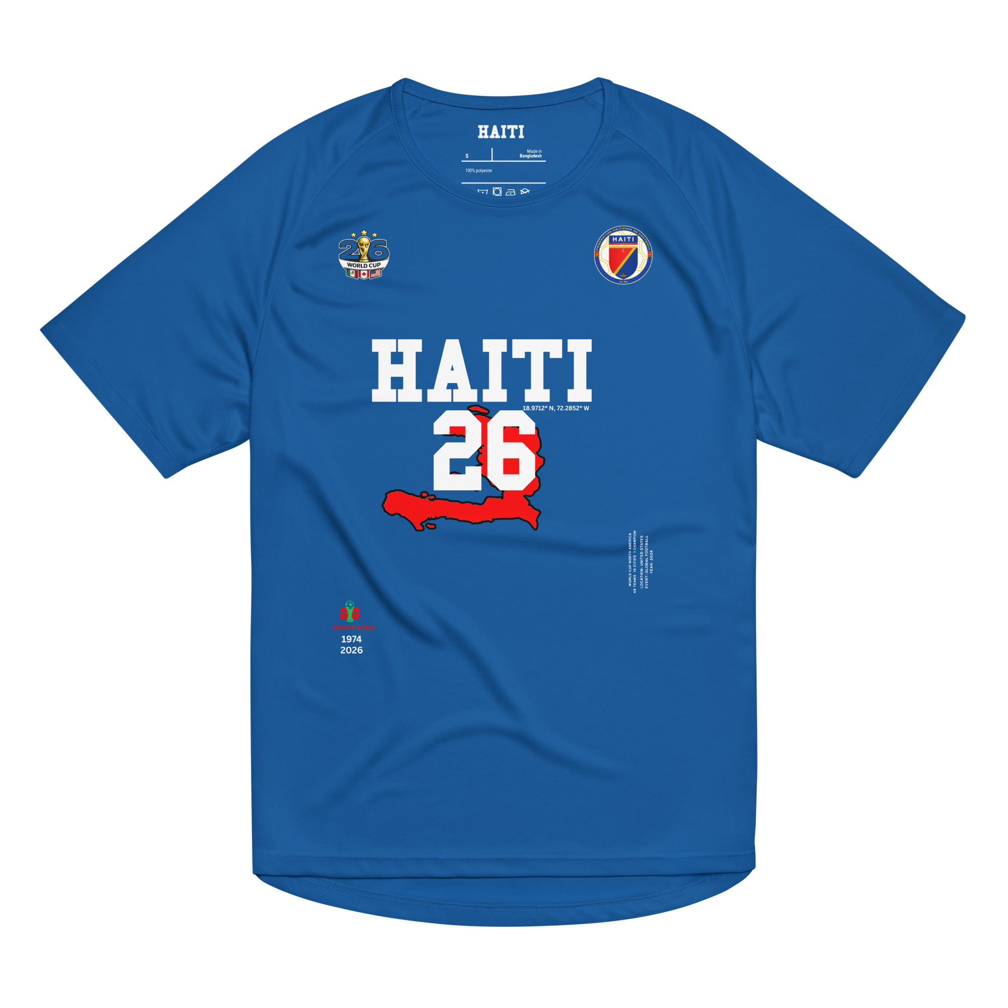 Haiti World Cup Streetwear Jersey