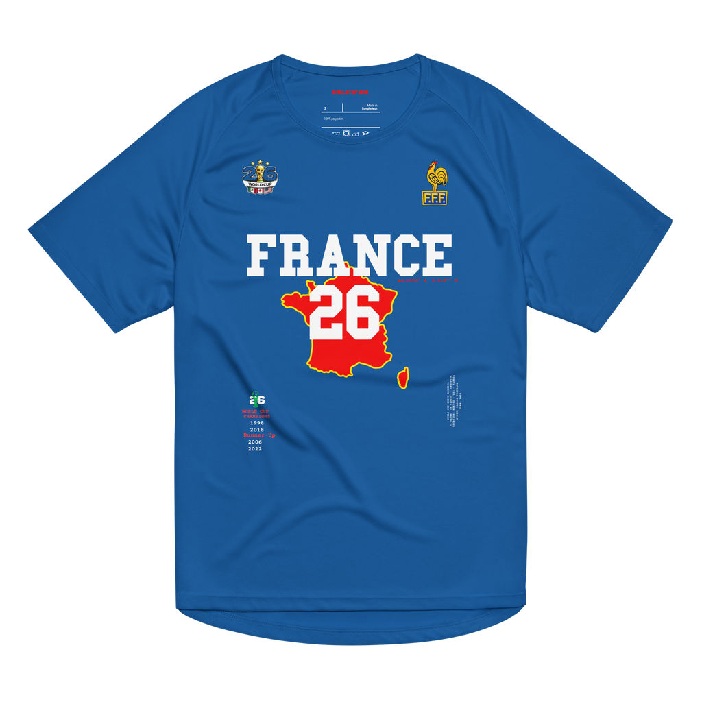 France 2026 World Cup 2026 Streetwear Soccer Jersey