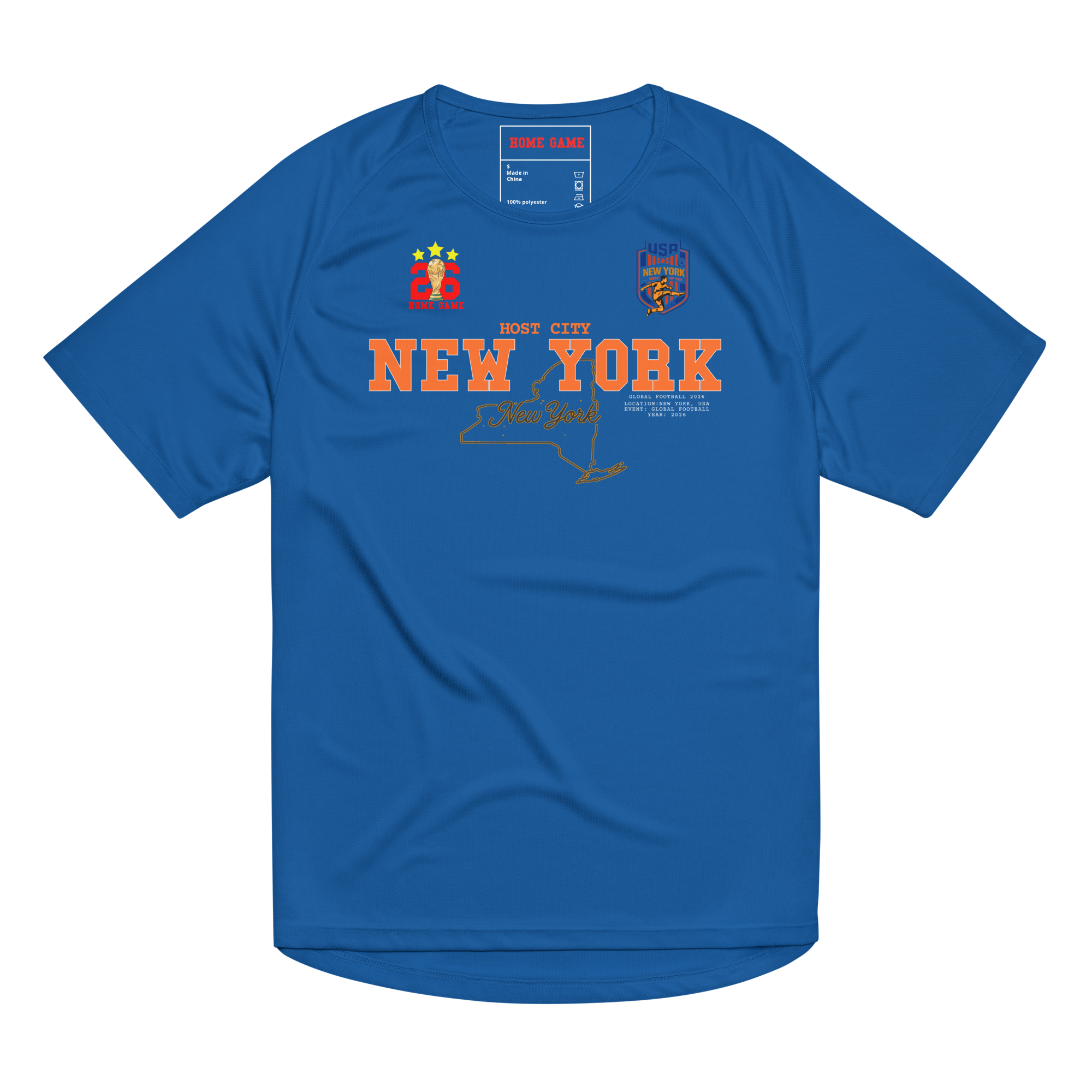 NEW YORK Host City 2026 Streetwear Soccer Jersey
