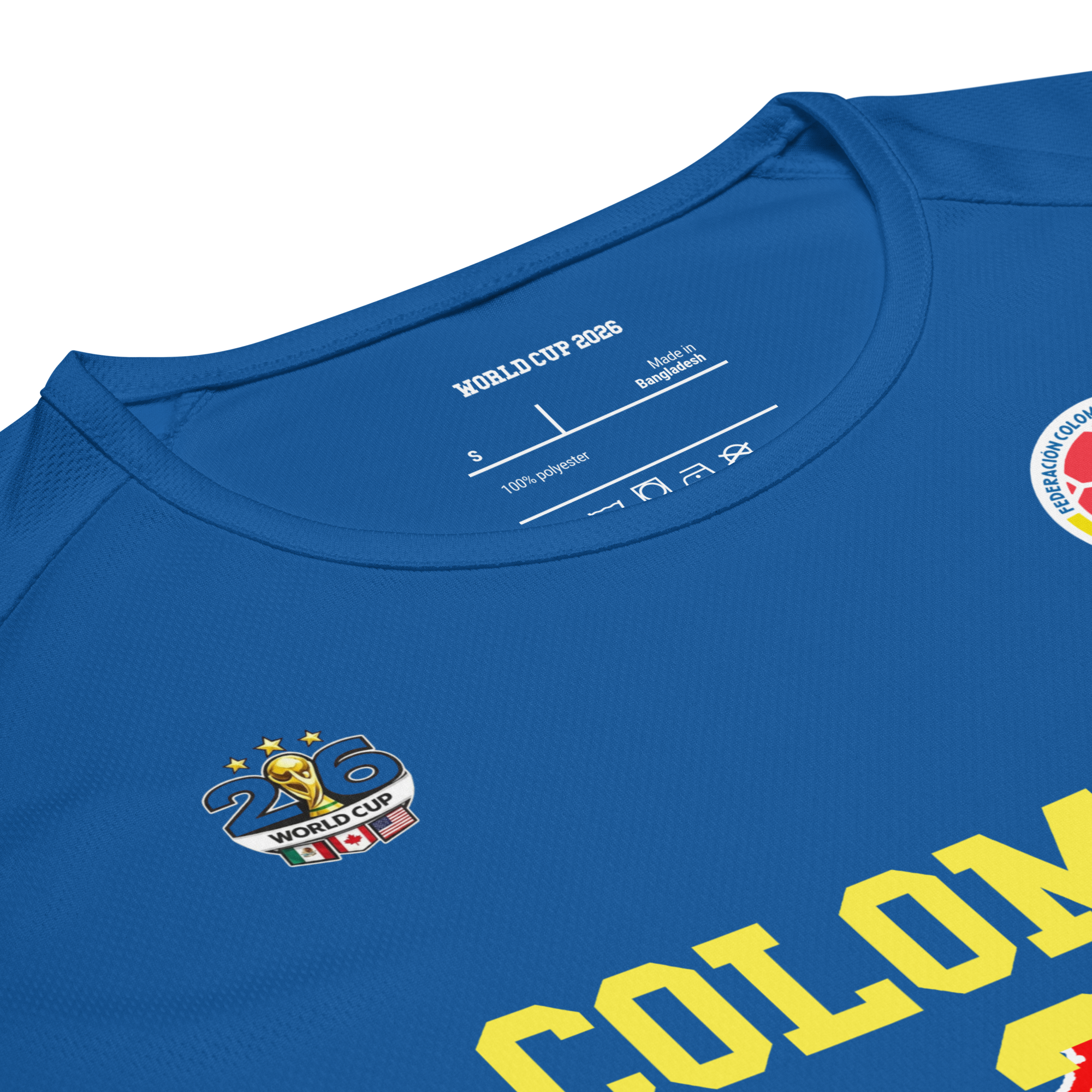 Colombia World Cup 2026 Streetwear Soccer Jersey